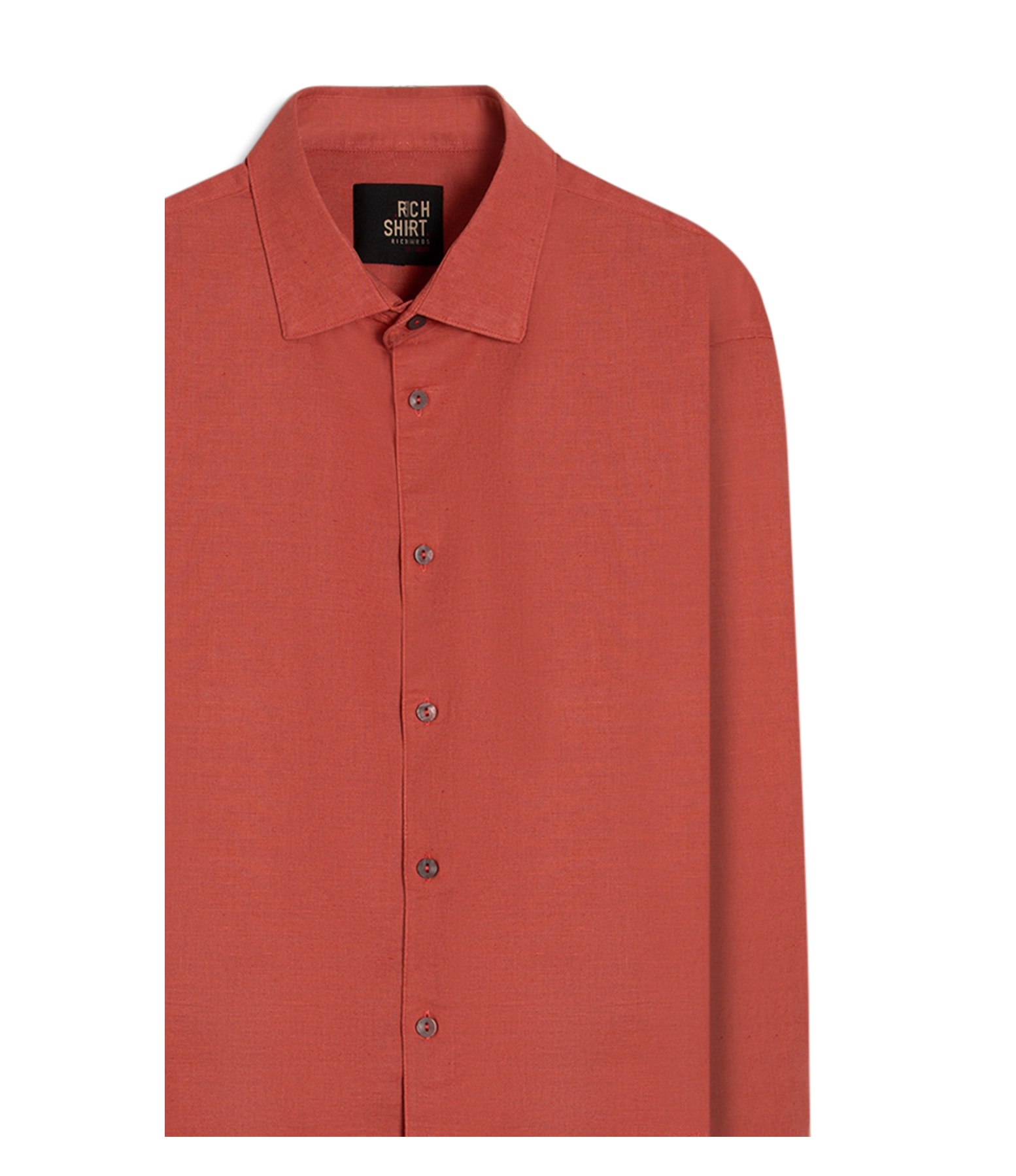 Camisa Linho  Telin Uni Ml Goiaba
