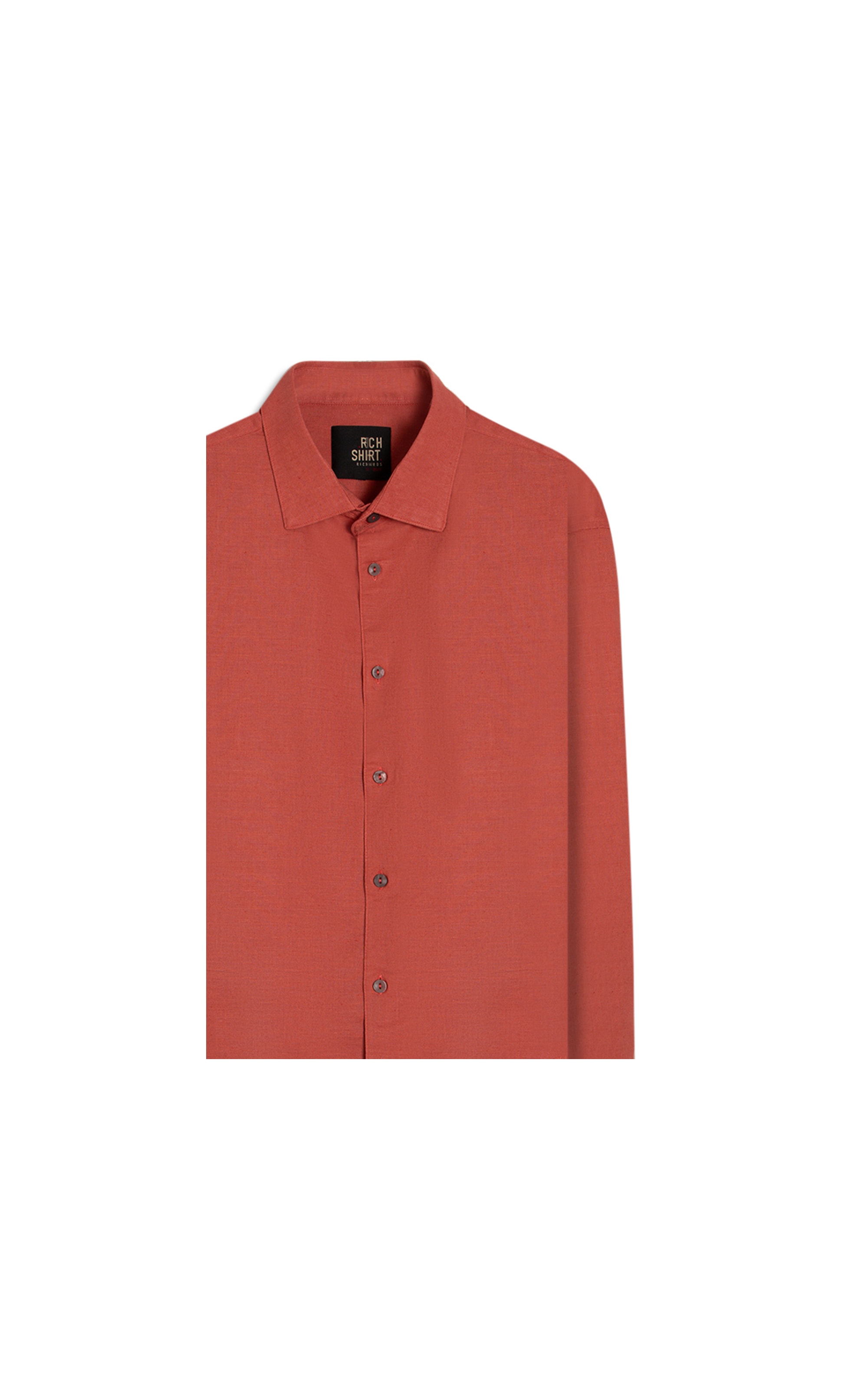 Camisa Linho  Telin Uni Ml Goiaba