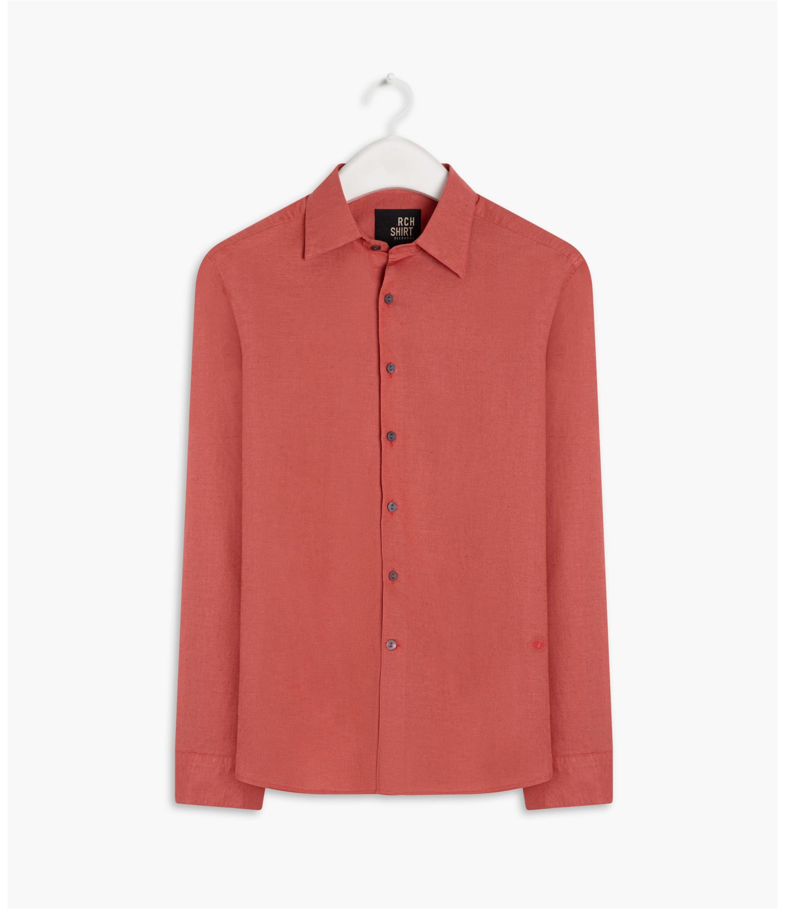 Camisa Linho  Telin Uni Ml Goiaba