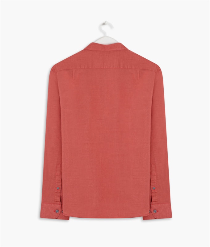 Camisa Linho  Telin Uni Ml Goiaba