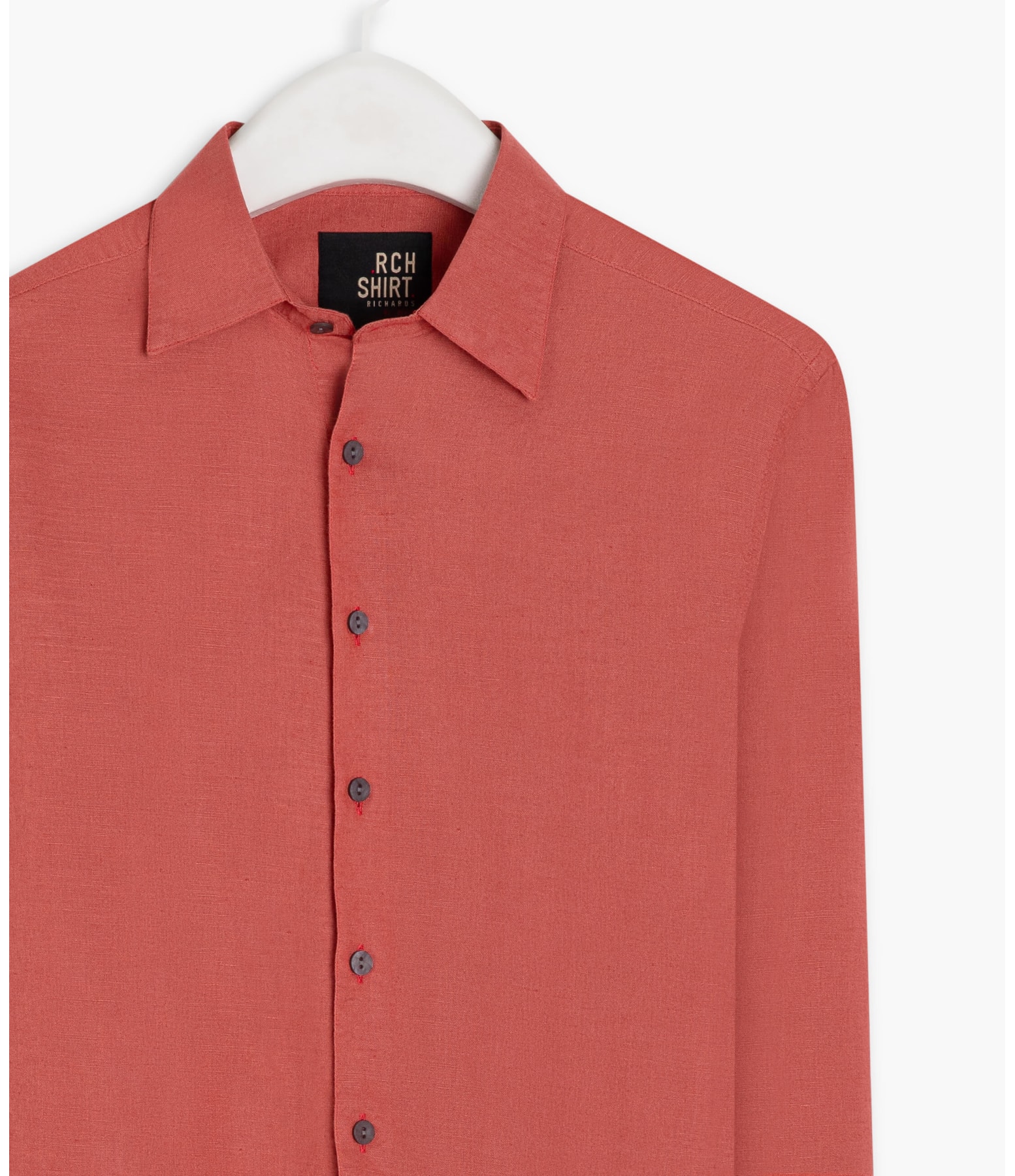 Camisa Linho  Telin Uni Ml Goiaba