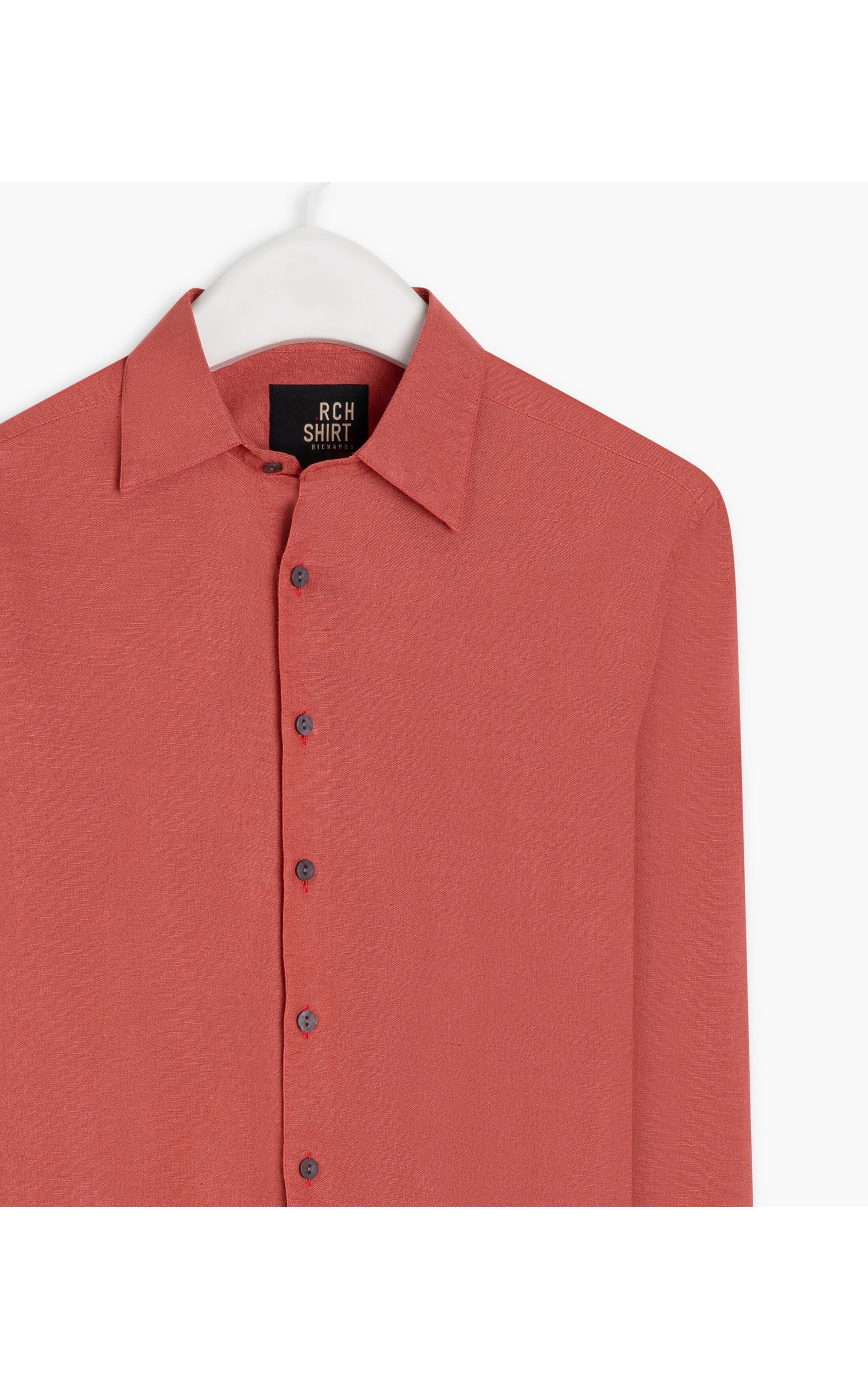 Camisa Linho  Telin Uni Ml Goiaba
