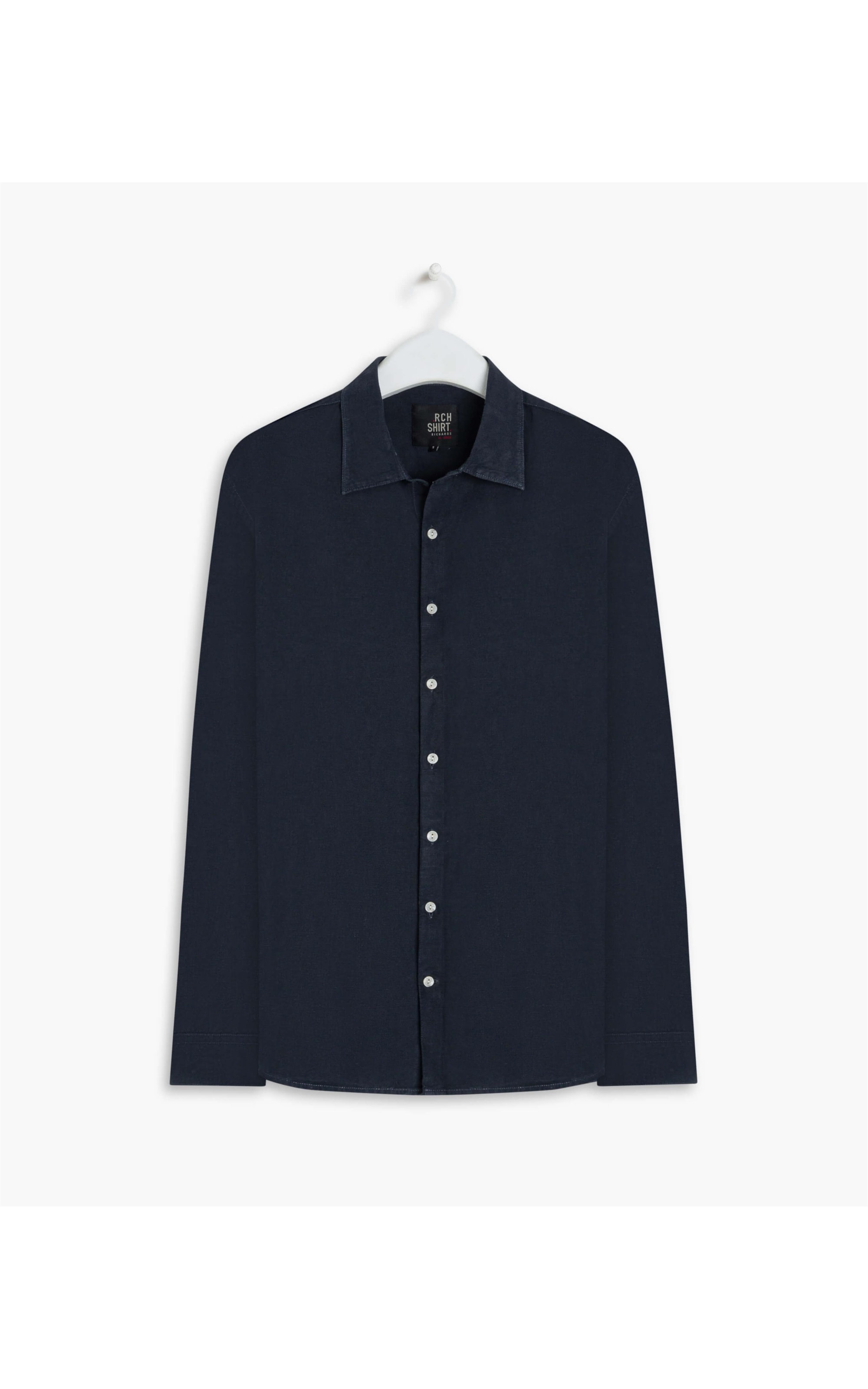 Camisa Linho  Telin Uni Ml Grafite