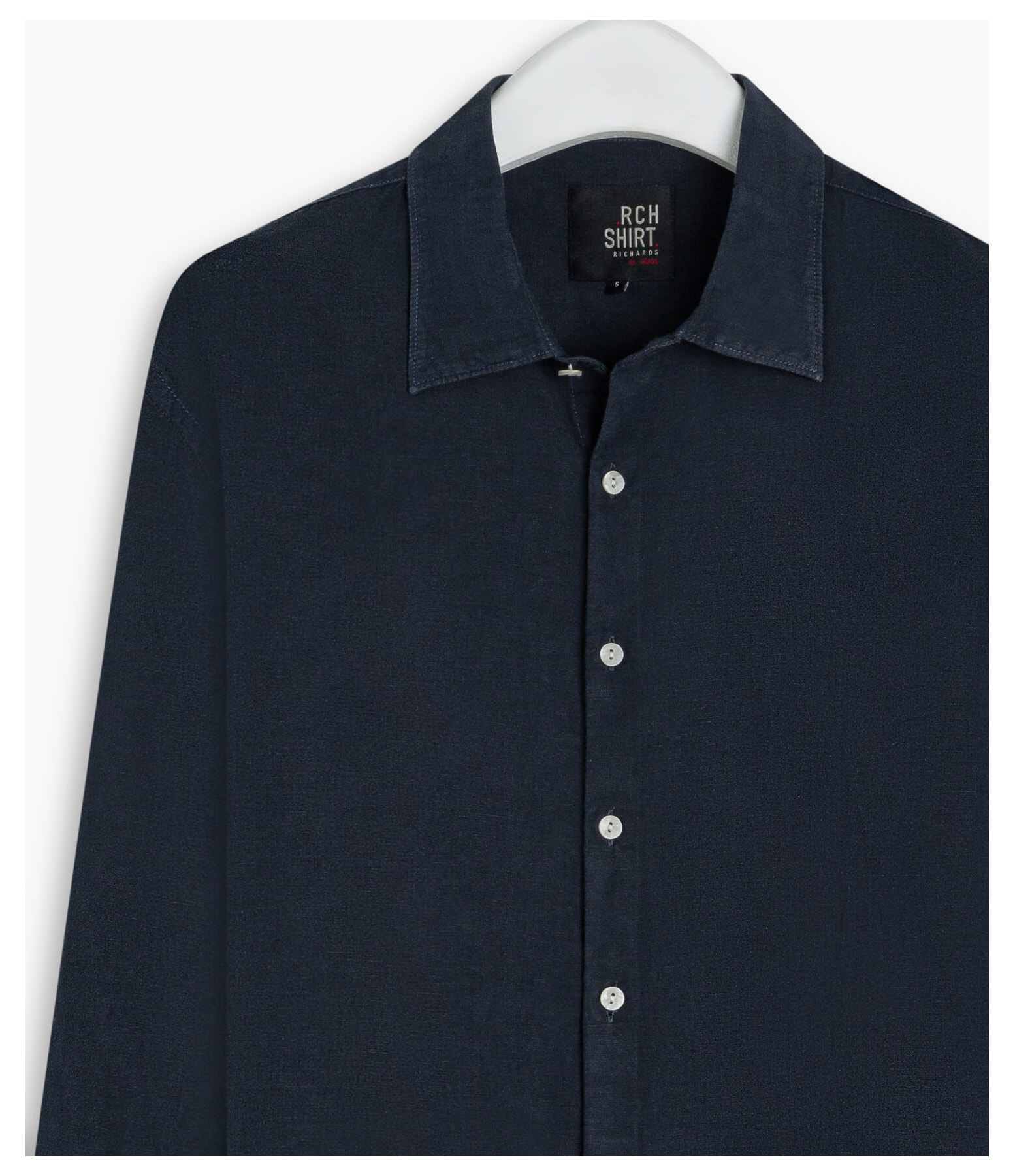 Camisa Linho  Telin Uni Ml Grafite