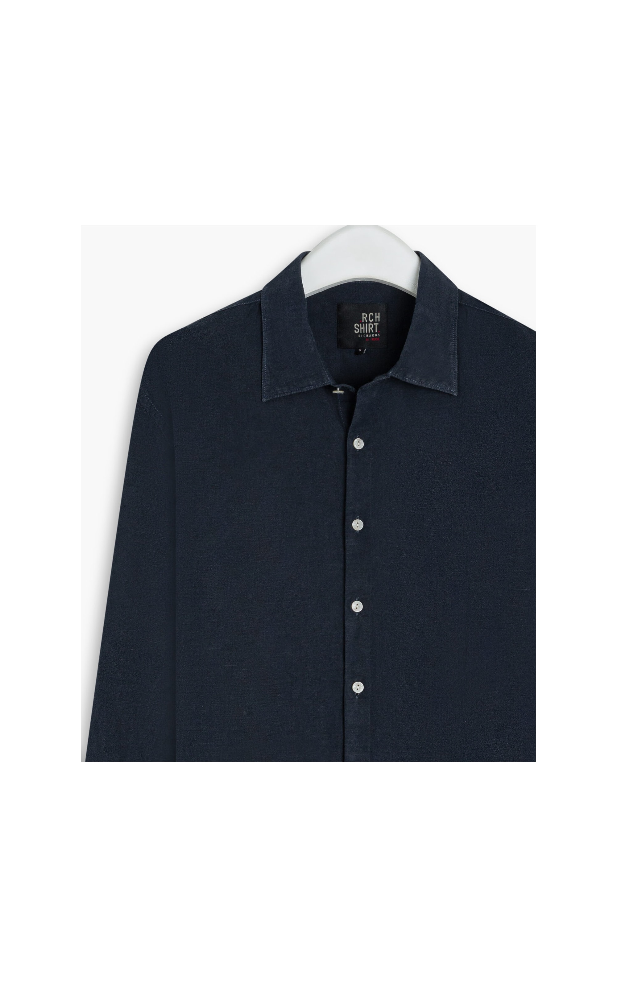 Camisa Linho  Telin Uni Ml Grafite