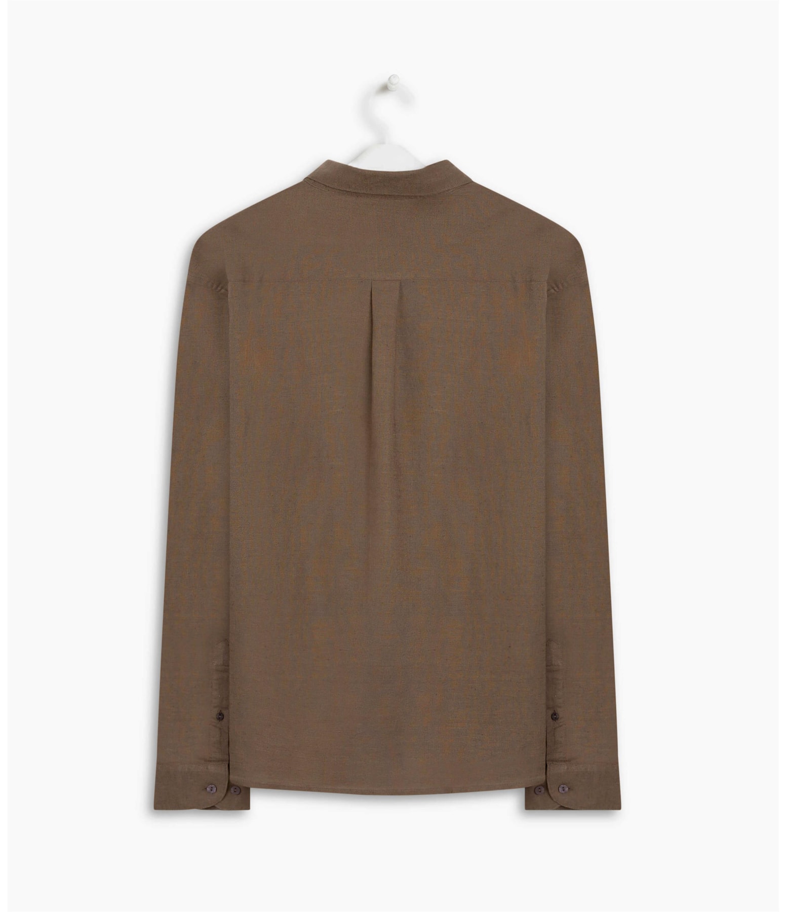 Camisa Linho  Telin Uni Ml Tabaco