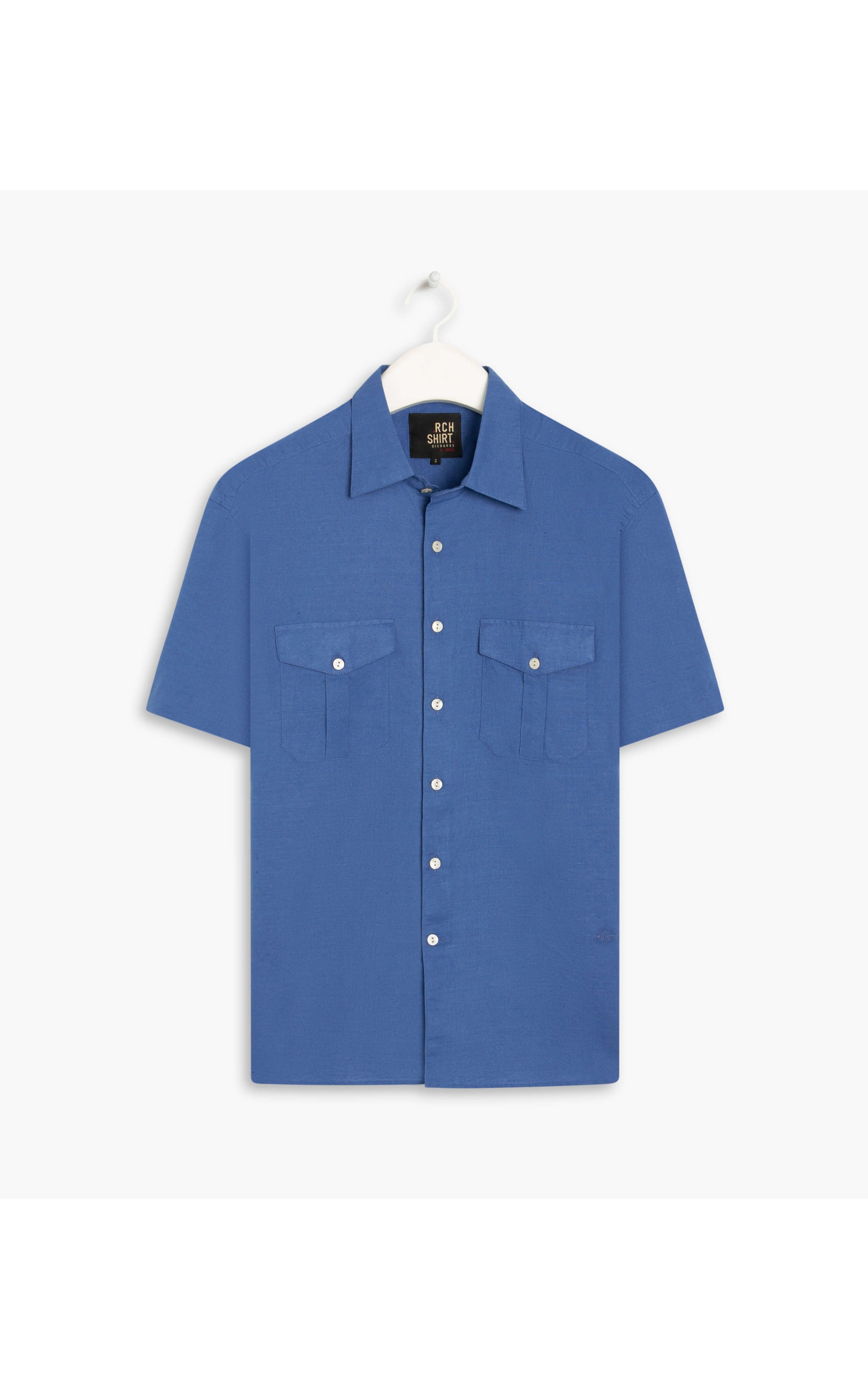 Camisa Linho  Telin Uni Pockets Mc Hortencia