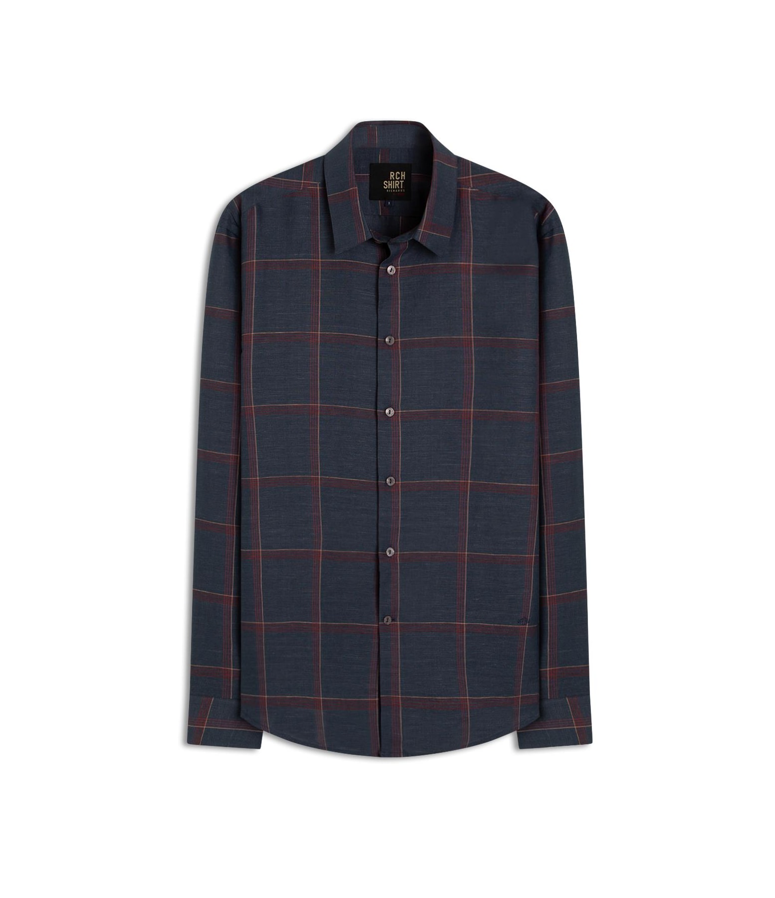 Camisa Linho  Thales Ml Marinho