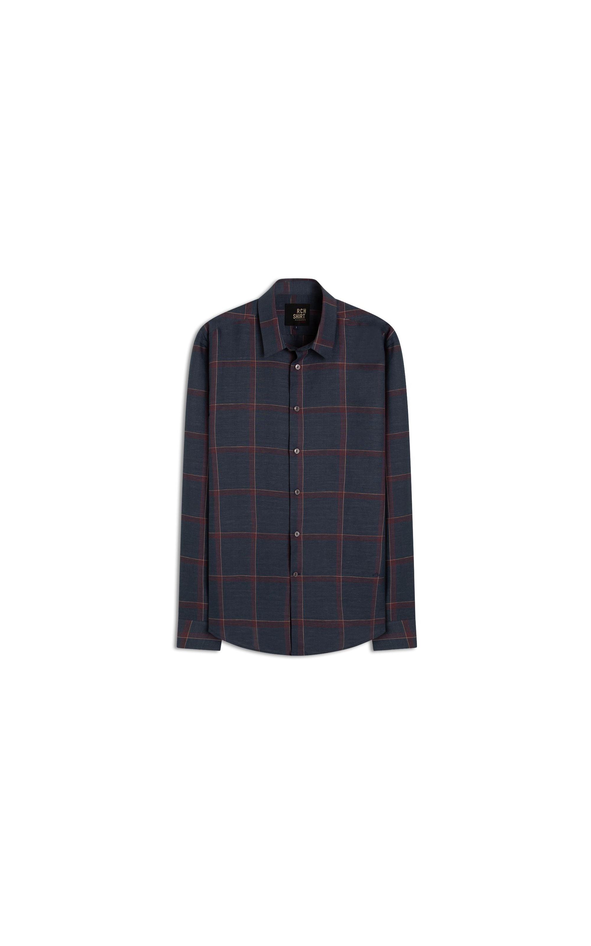 Camisa Linho  Thales Ml Marinho