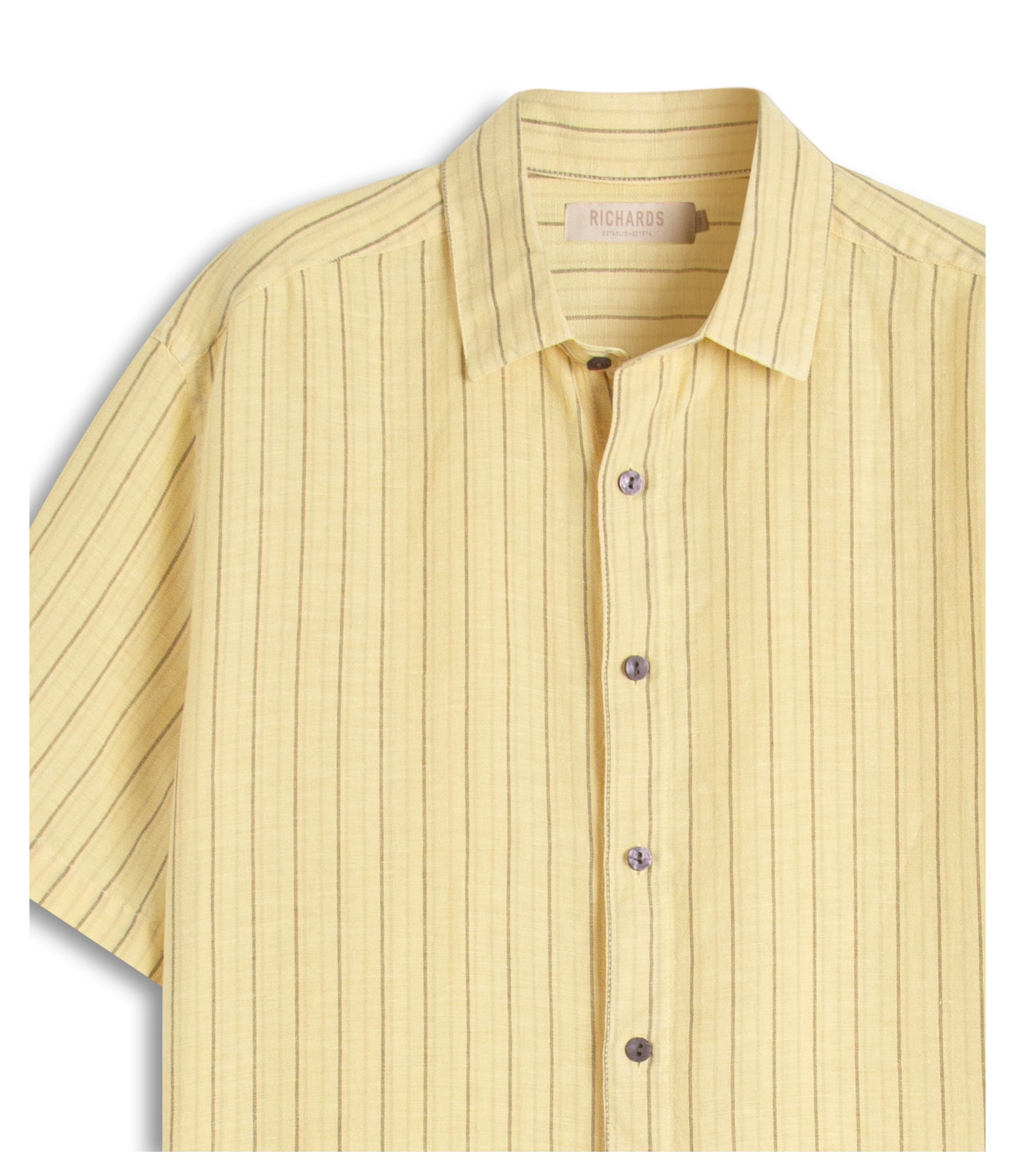 Camisa Linho  Thiago Amarelo
