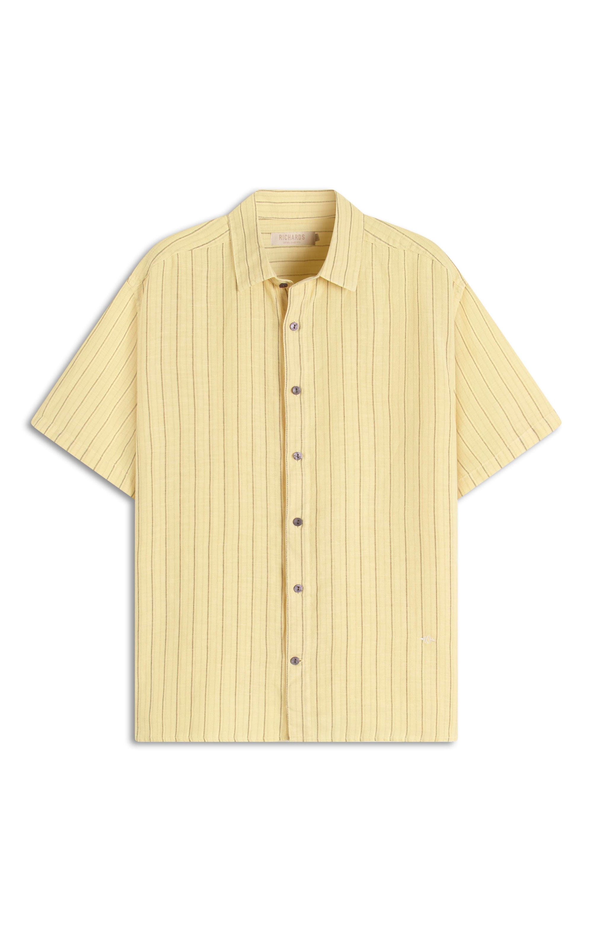 Camisa Linho  Thiago Amarelo