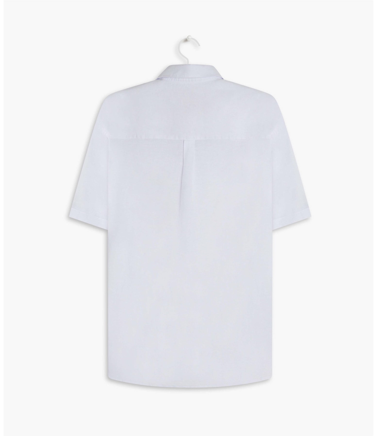 Camisa Linho  Tinturada Branco