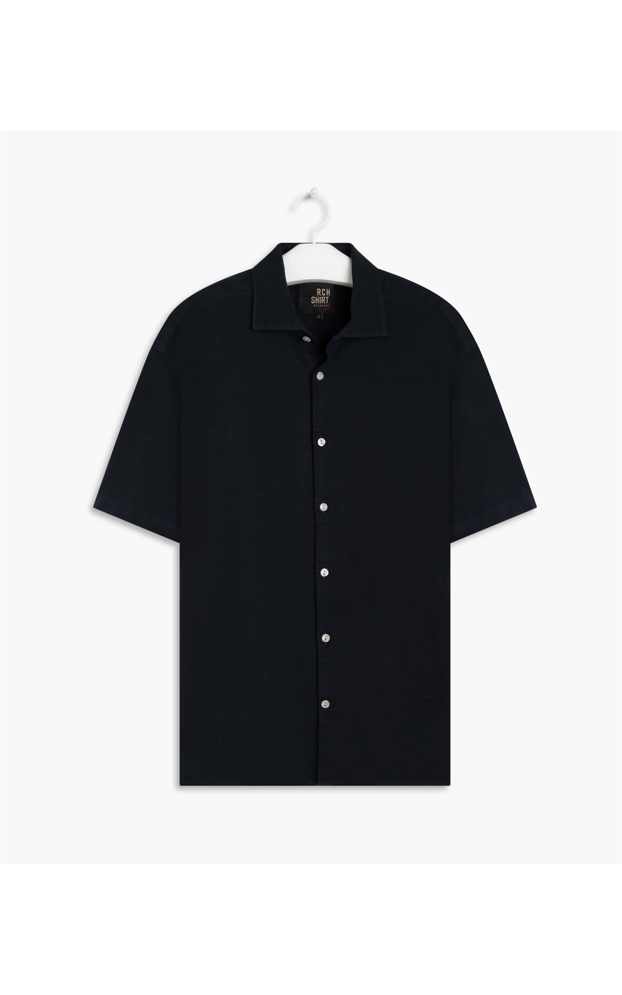 Camisa Linho  Tinturada Grafite
