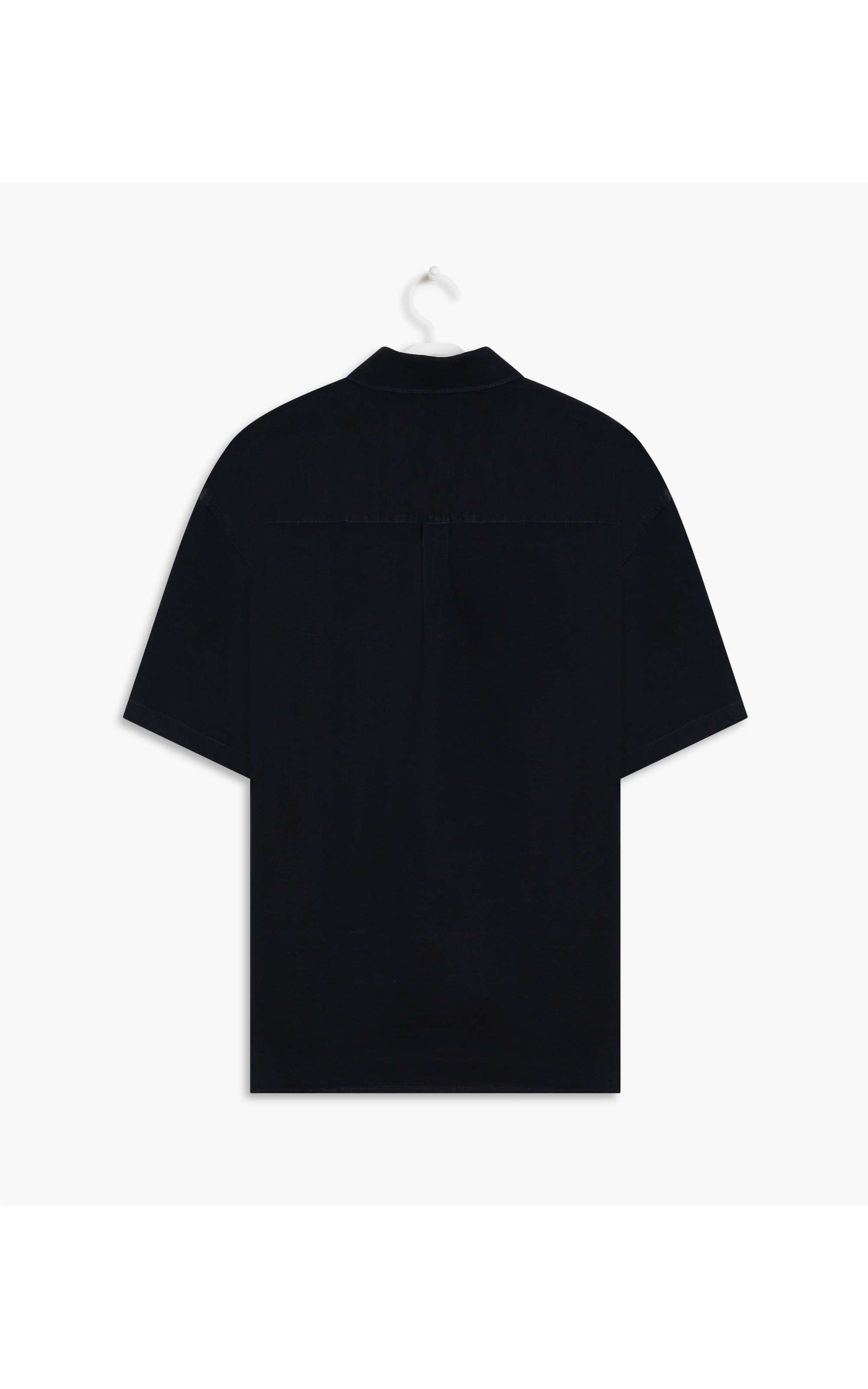 Camisa Linho  Tinturada Grafite