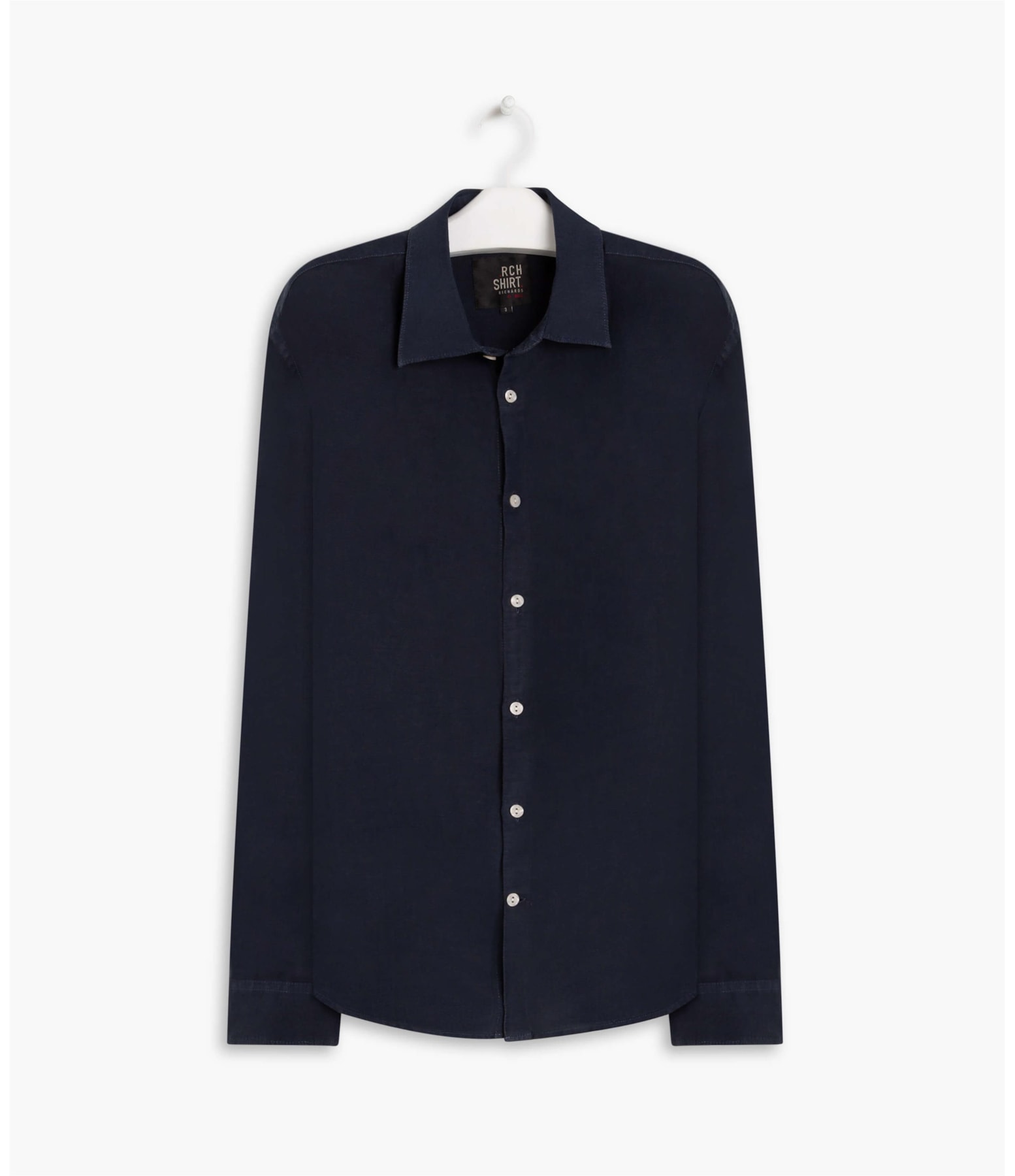 Camisa Linho  Tinturada Grafite