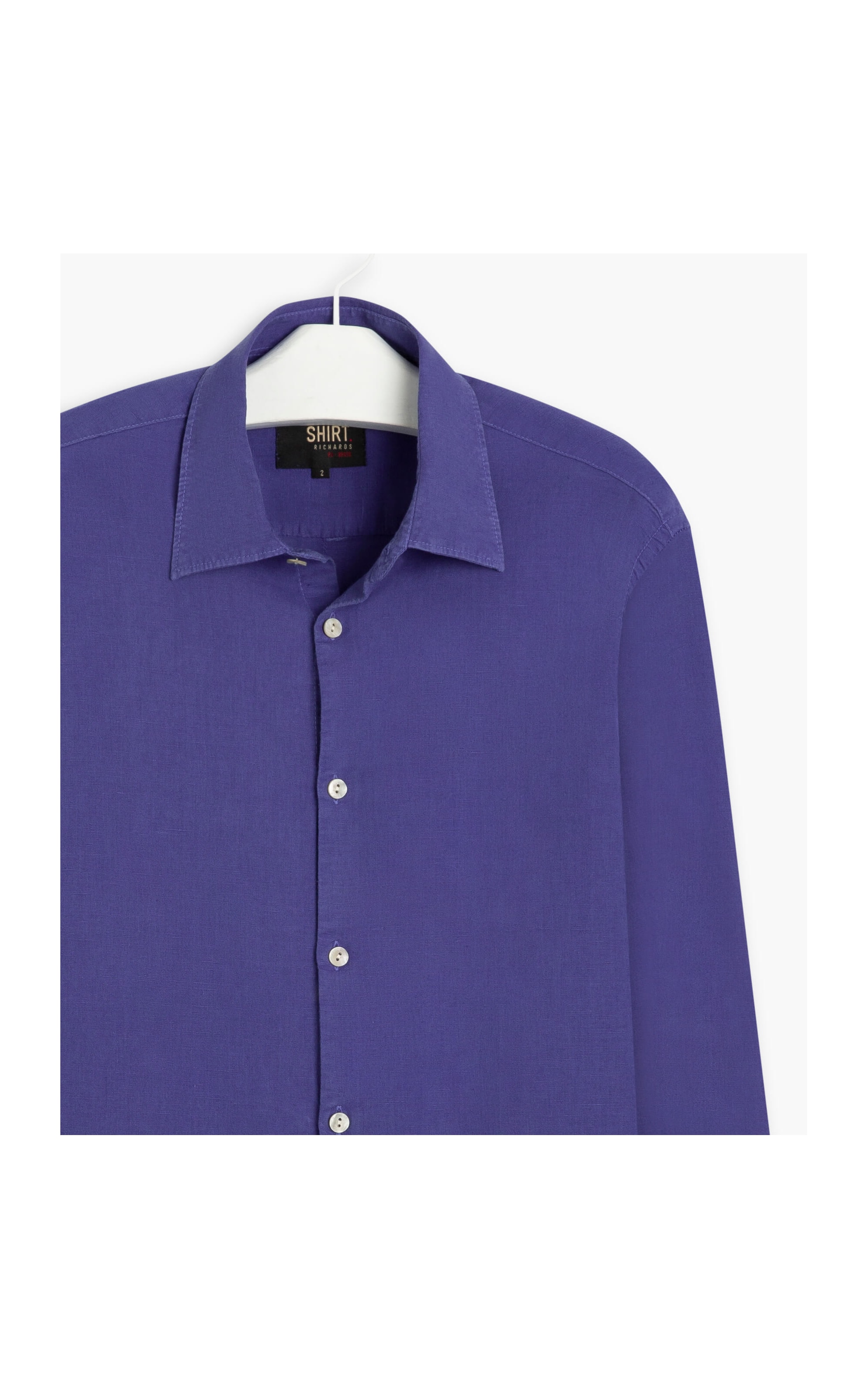 Camisa Linho  Tinturada Hortencia