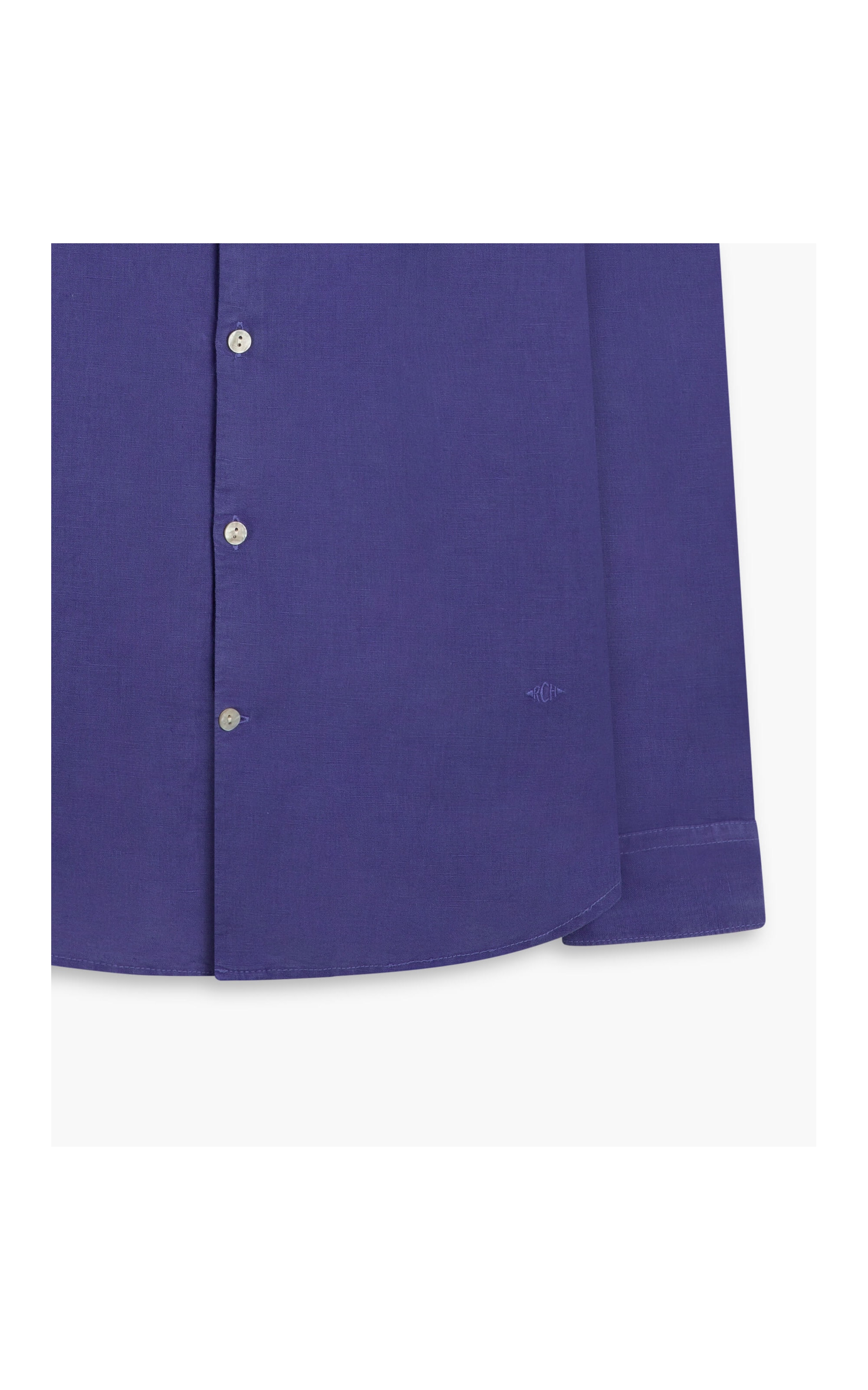 Camisa Linho  Tinturada Hortencia
