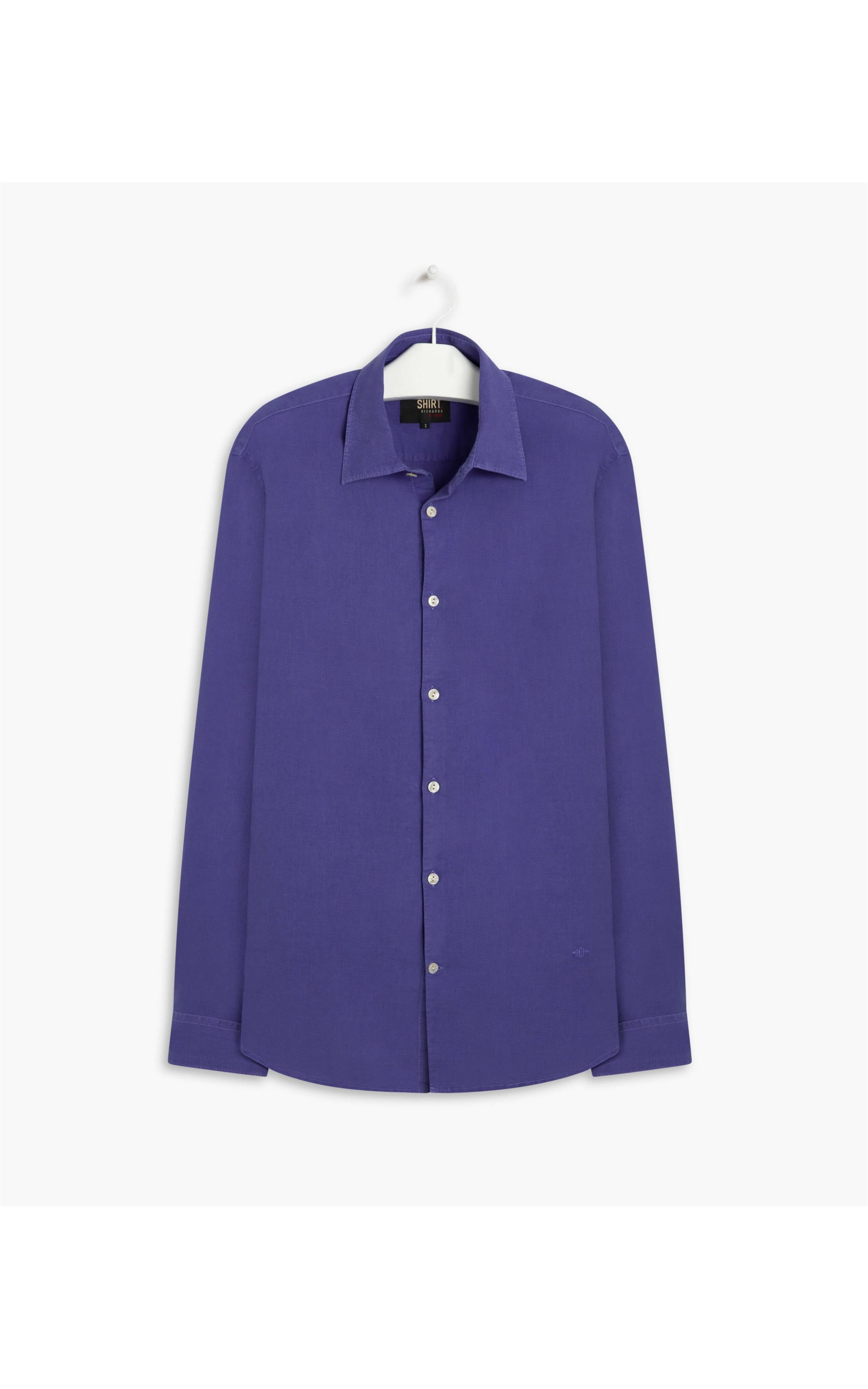 Camisa Linho  Tinturada Hortencia