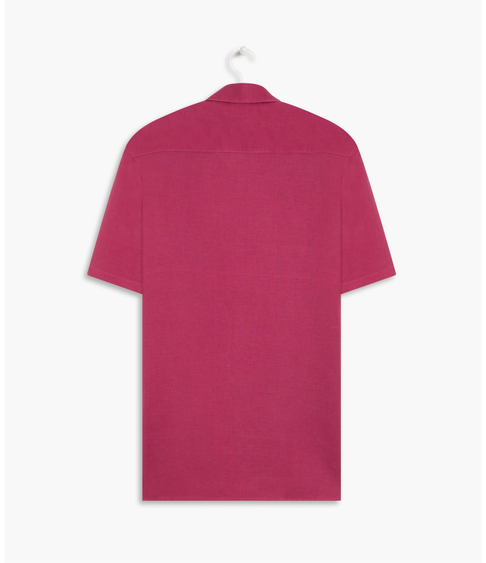 Camisa Linho  Tinturada Magenta