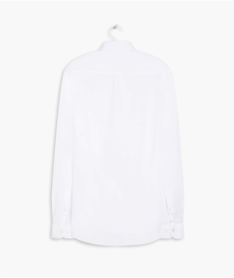 Camisa Linho  Tinturada  Ml Masculino Branco