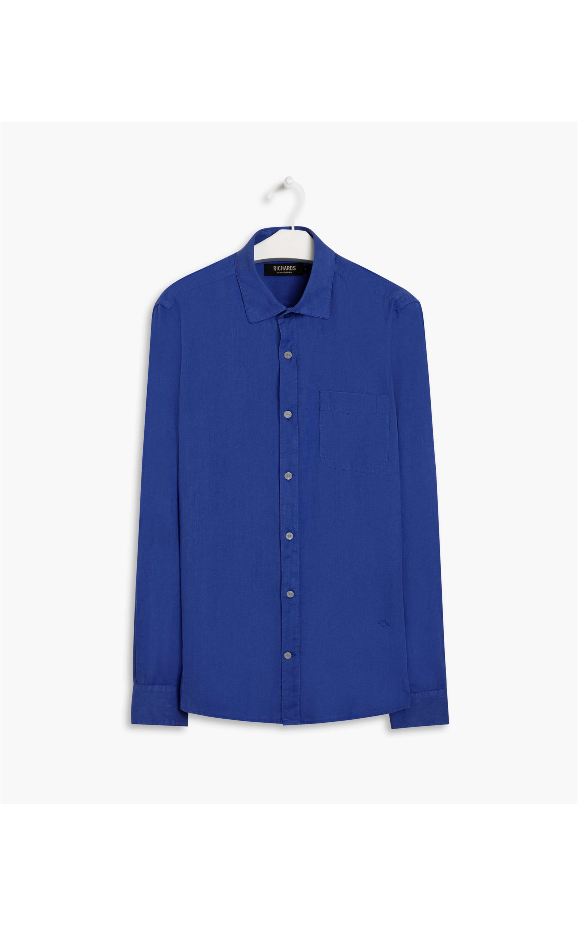 Camisa Linho  Tinturada  Ml Masculino Hortencia