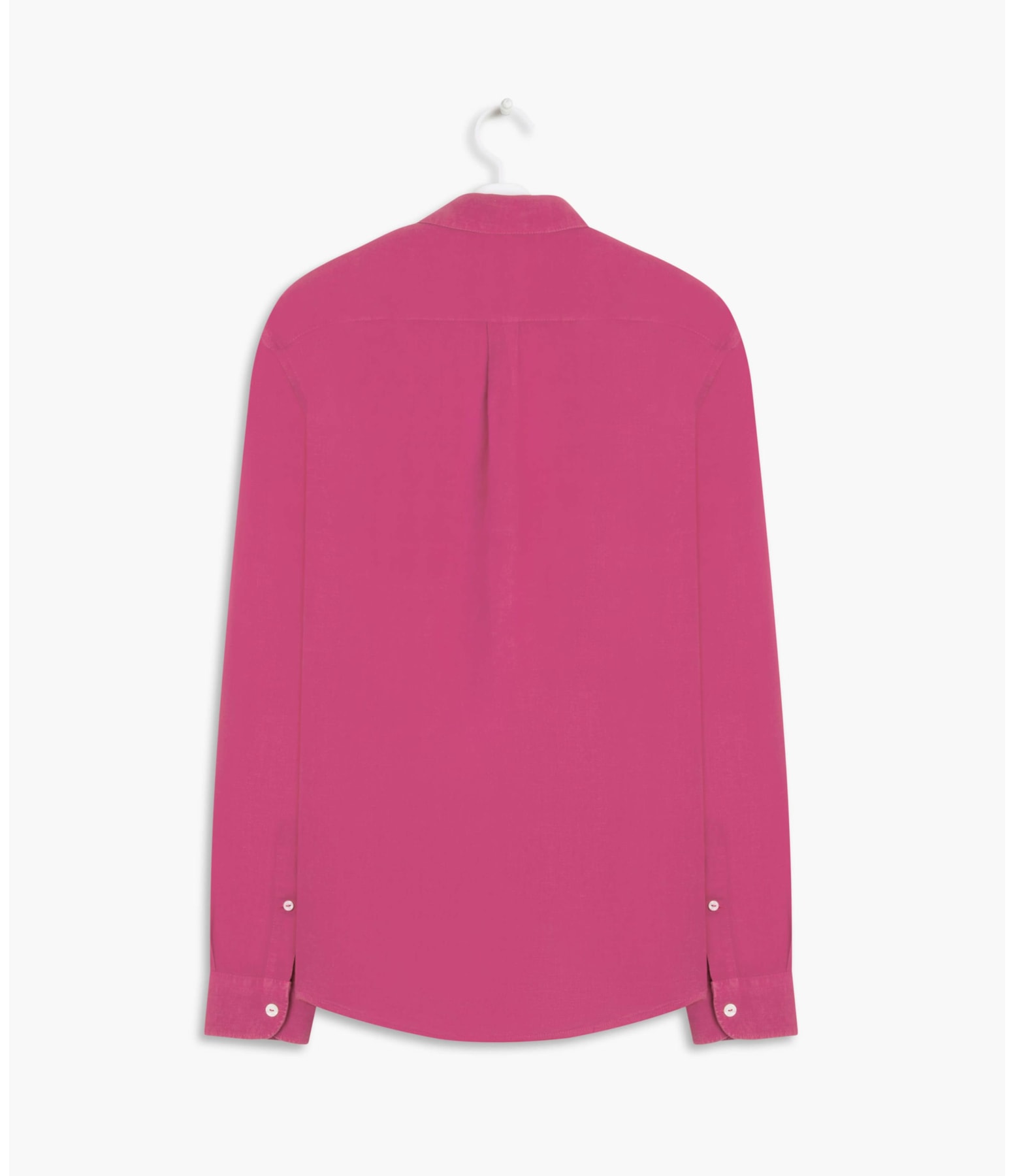 Camisa Linho  Tinturada  Ml Masculino Magenta