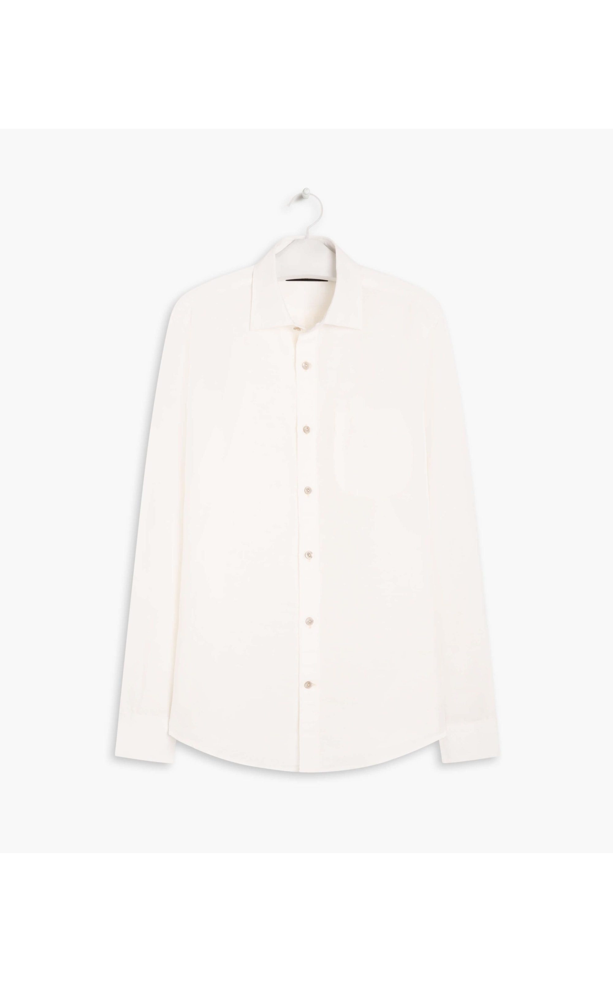Camisa Linho  Tinturada  Ml Masculino Off White