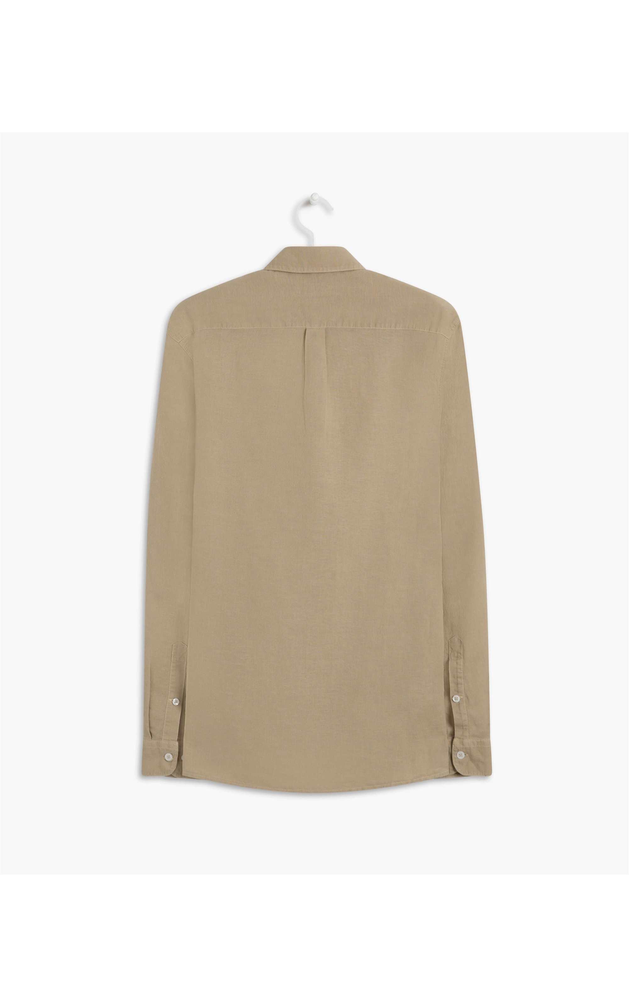 Camisa Linho  Tinturada  Ml Masculino Sandy