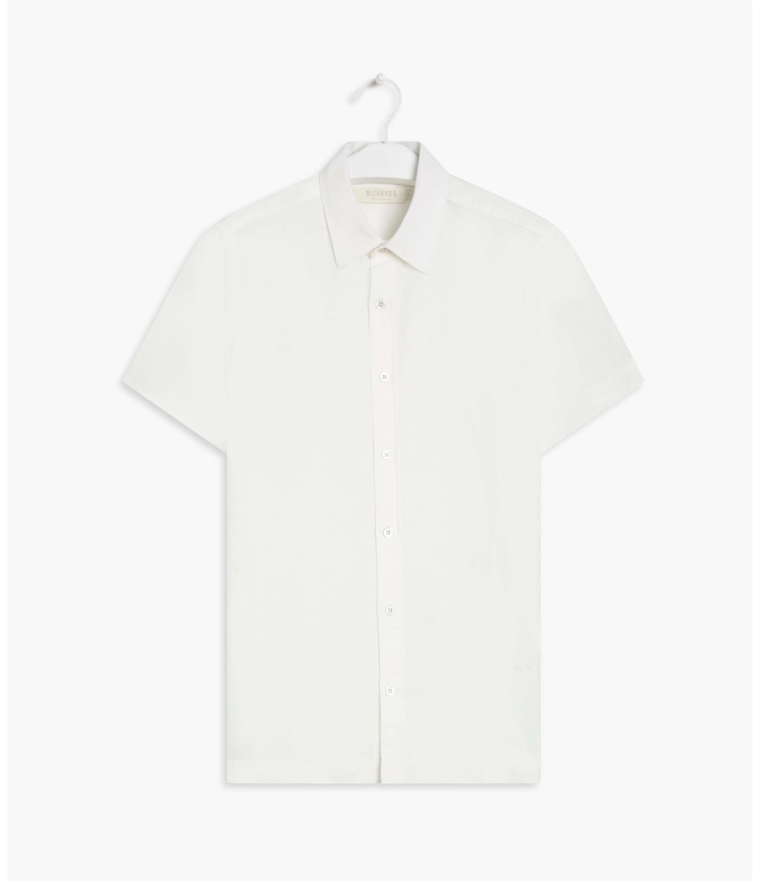Camisa Linho  Tinturada Off White