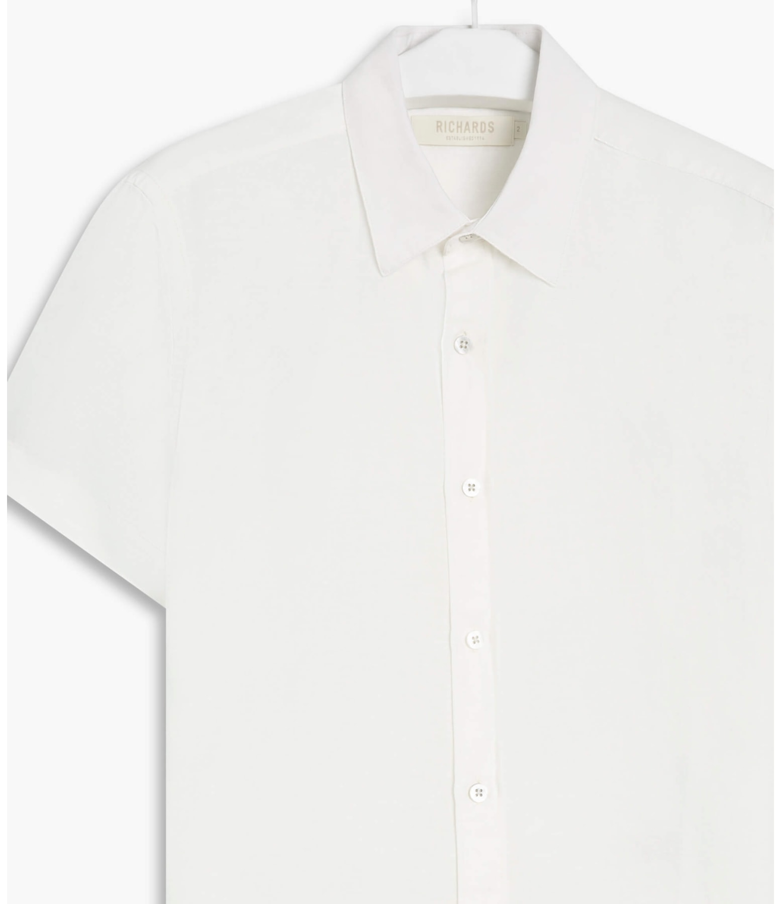 Camisa Linho  Tinturada Off White
