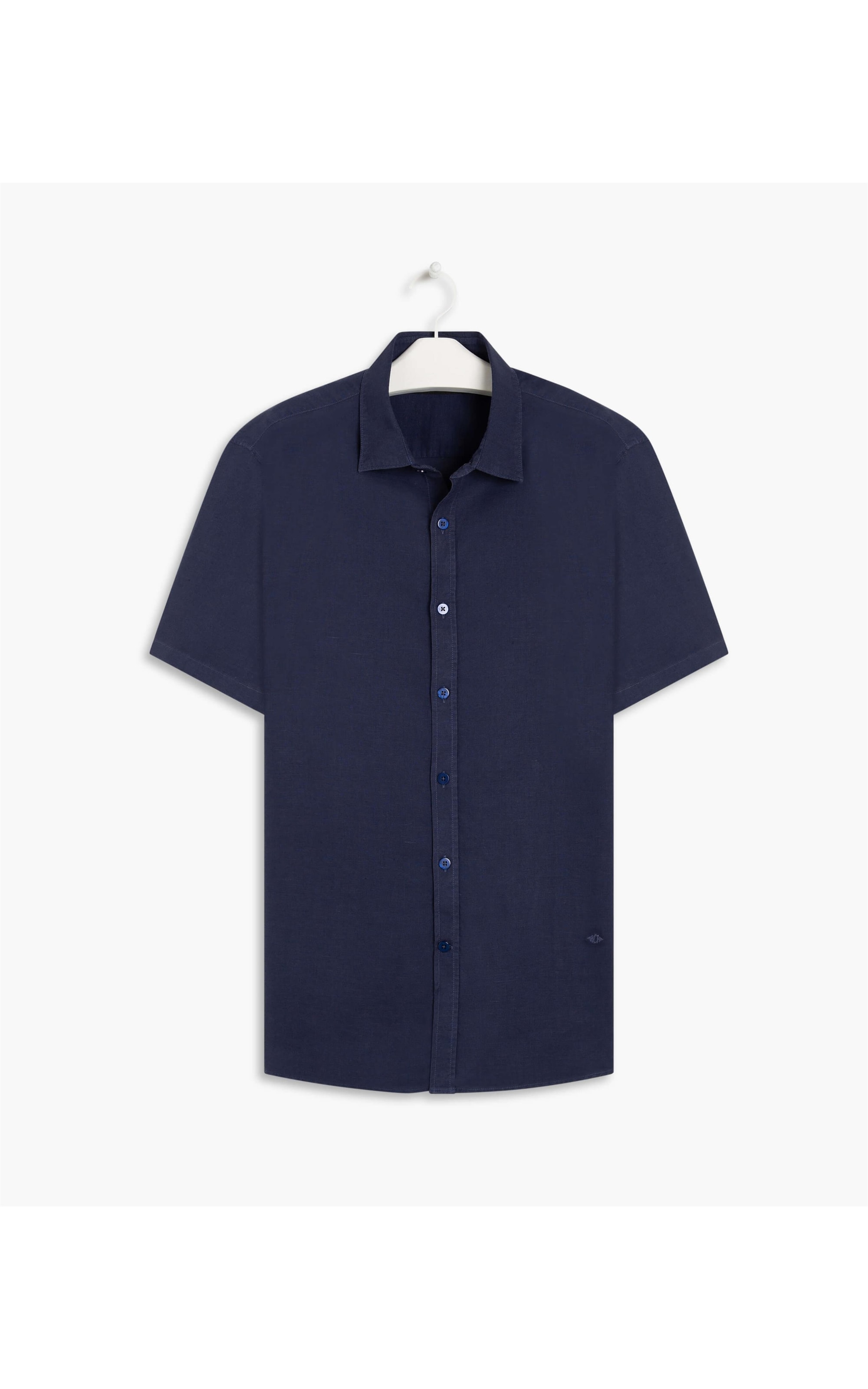 Camisa Linho  Tinturada Old Purple