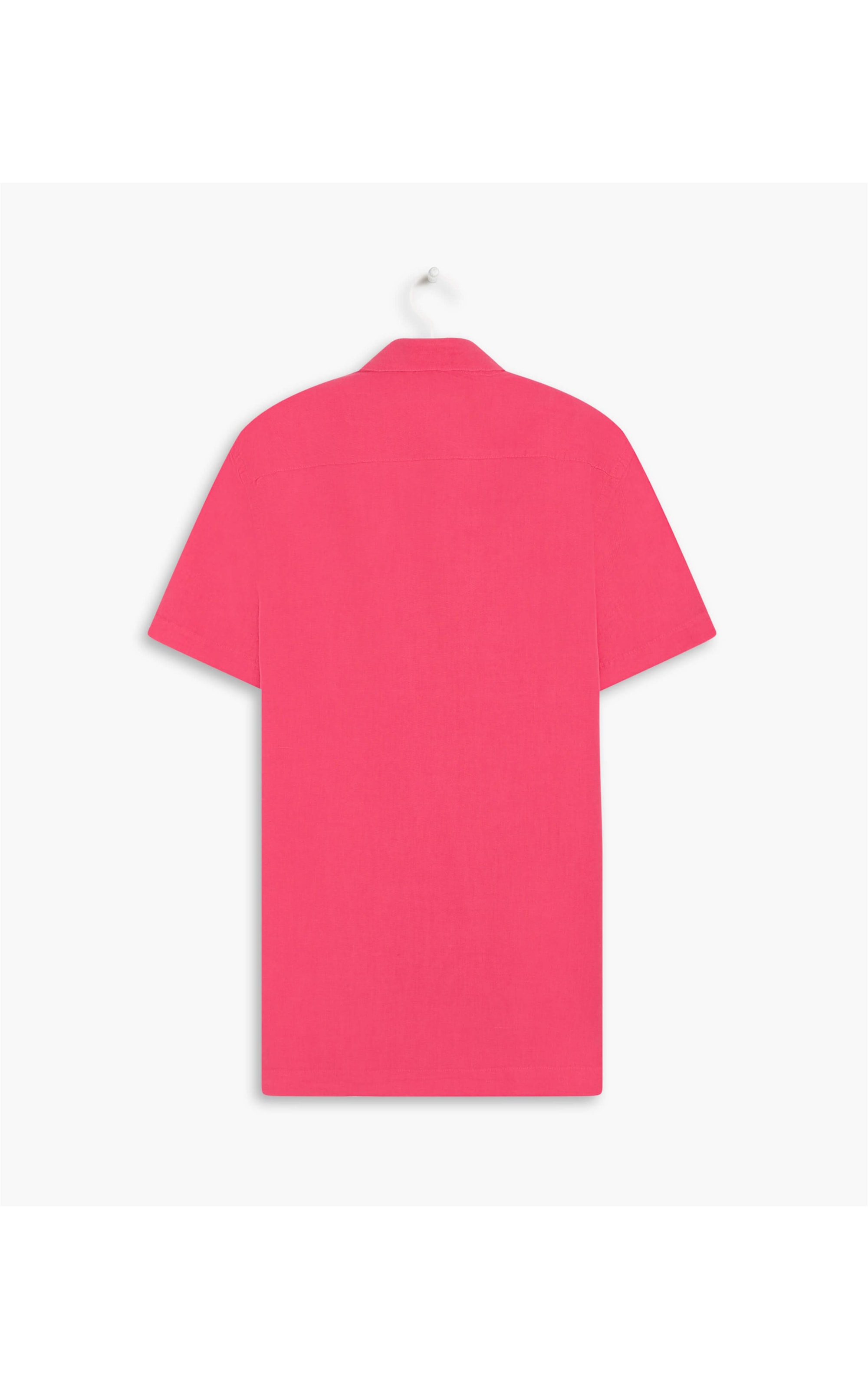 Camisa Linho  Tinturada Pink