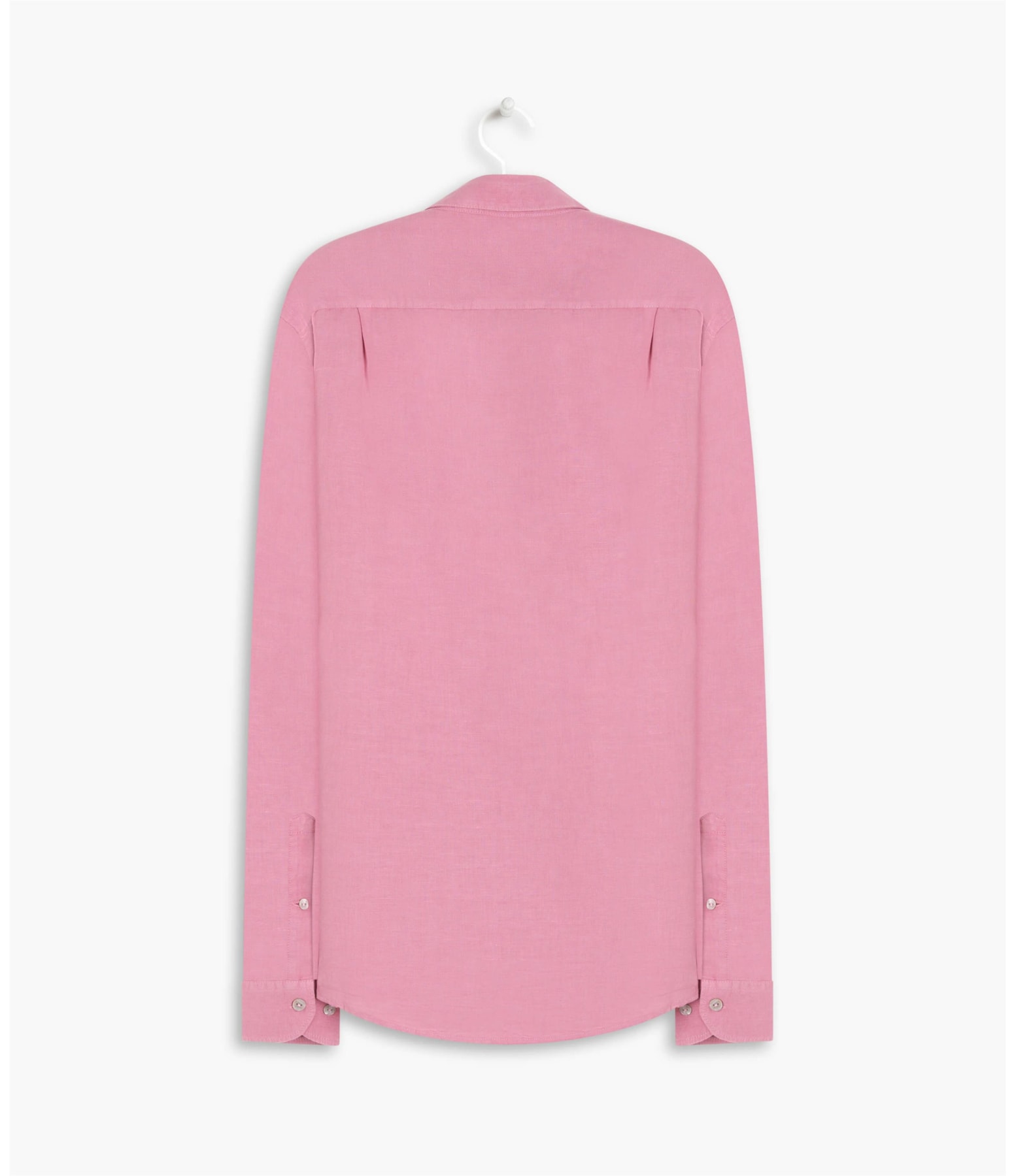 Camisa Linho  Tinturada Rosa Dirty