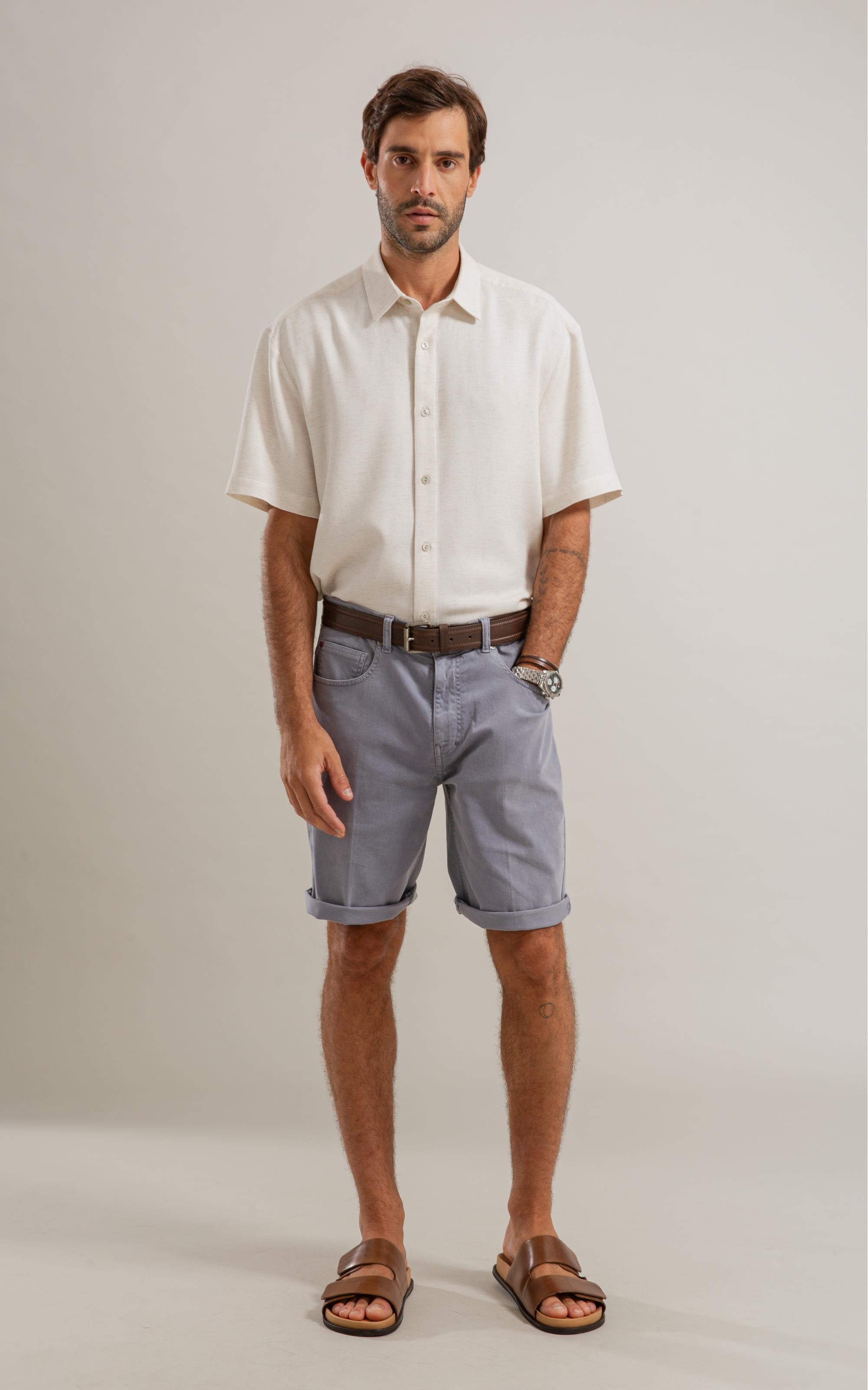 Camisa Linho  Torino Ml Natural