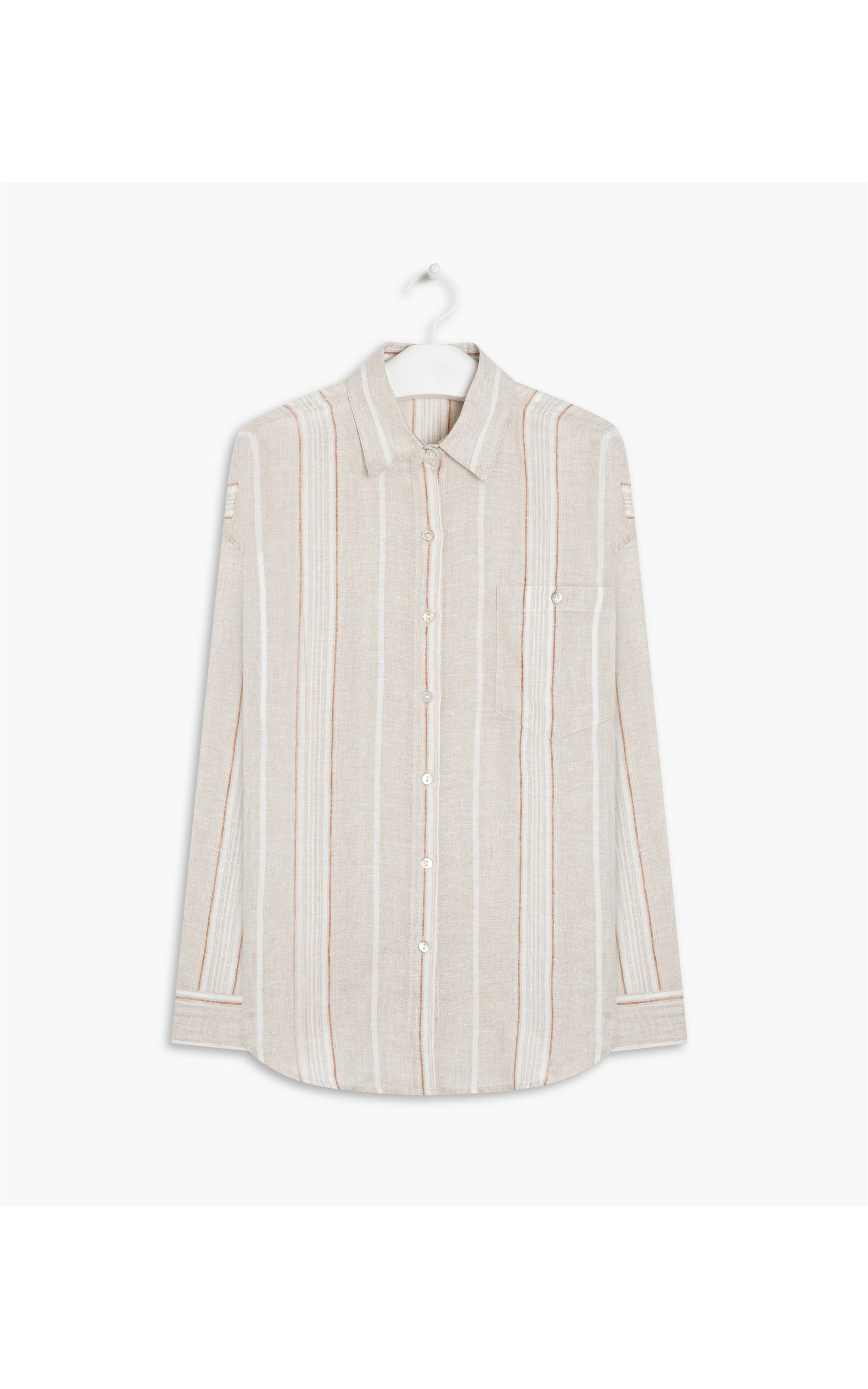 Camisa Linho  Tulipa  Branco