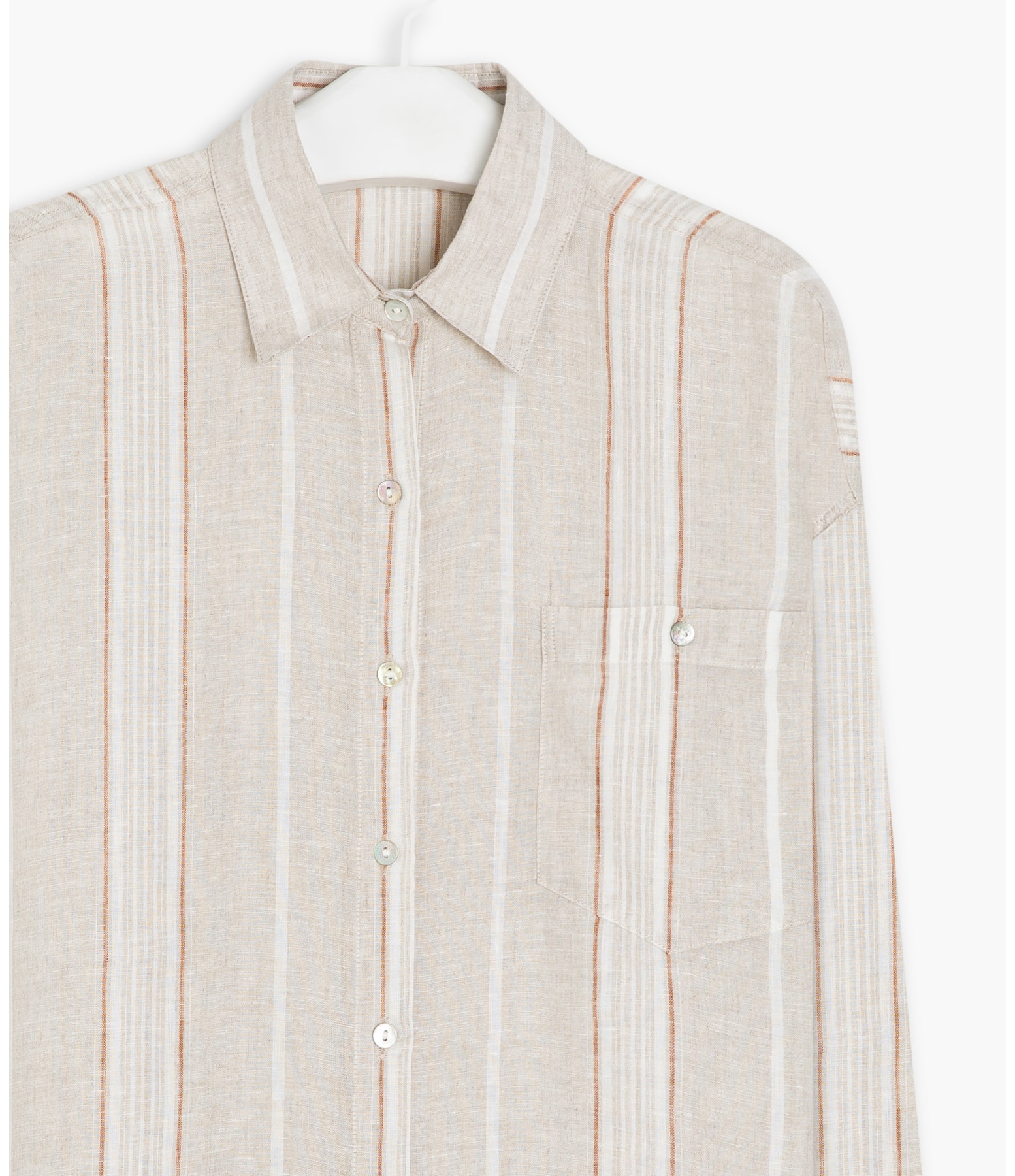 Camisa Linho  Tulipa  Branco