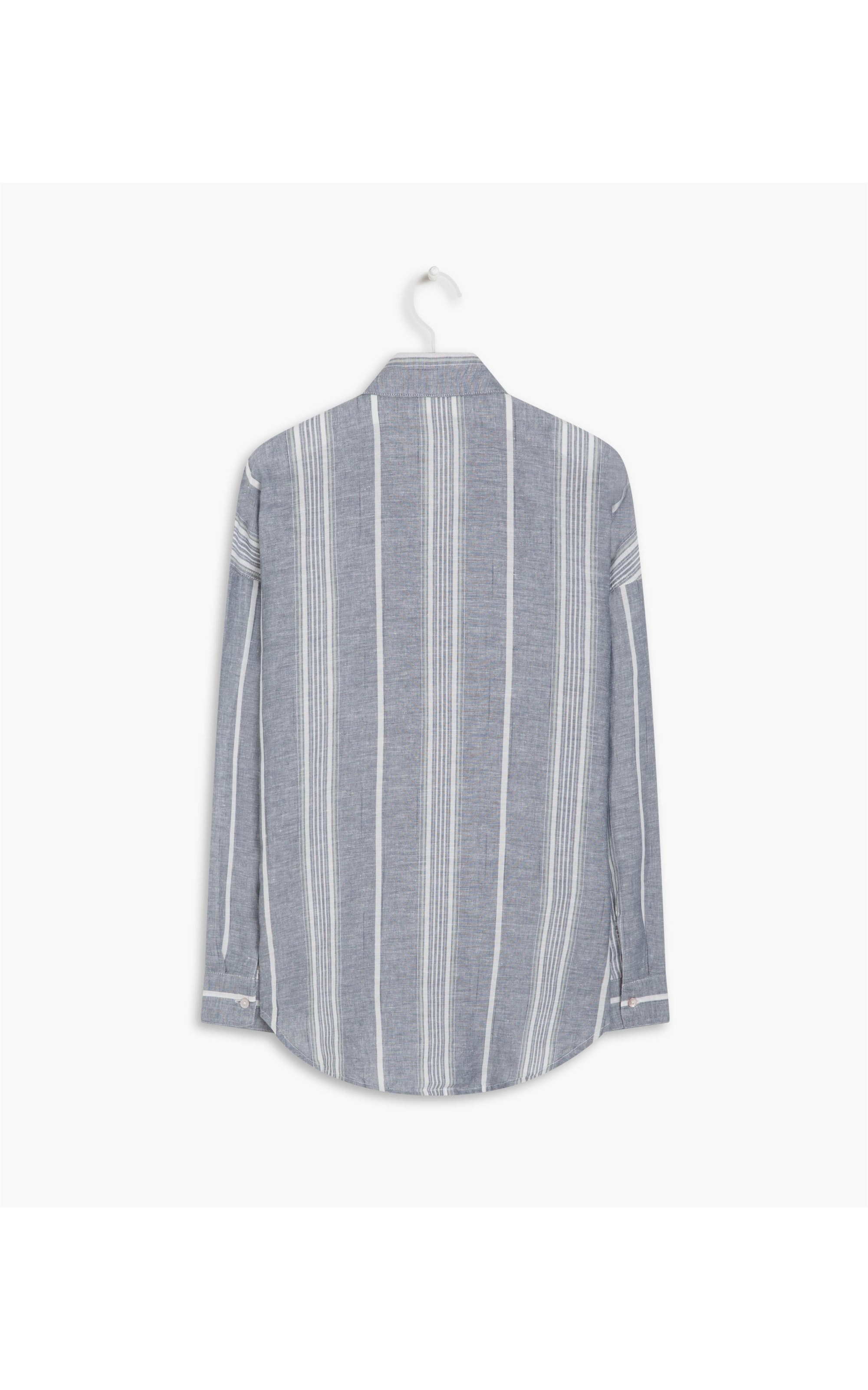 Camisa Linho  Tulipa Marinho