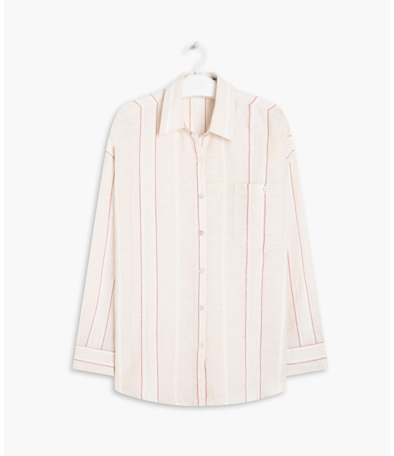 Camisa Linho  Tulipa Natural