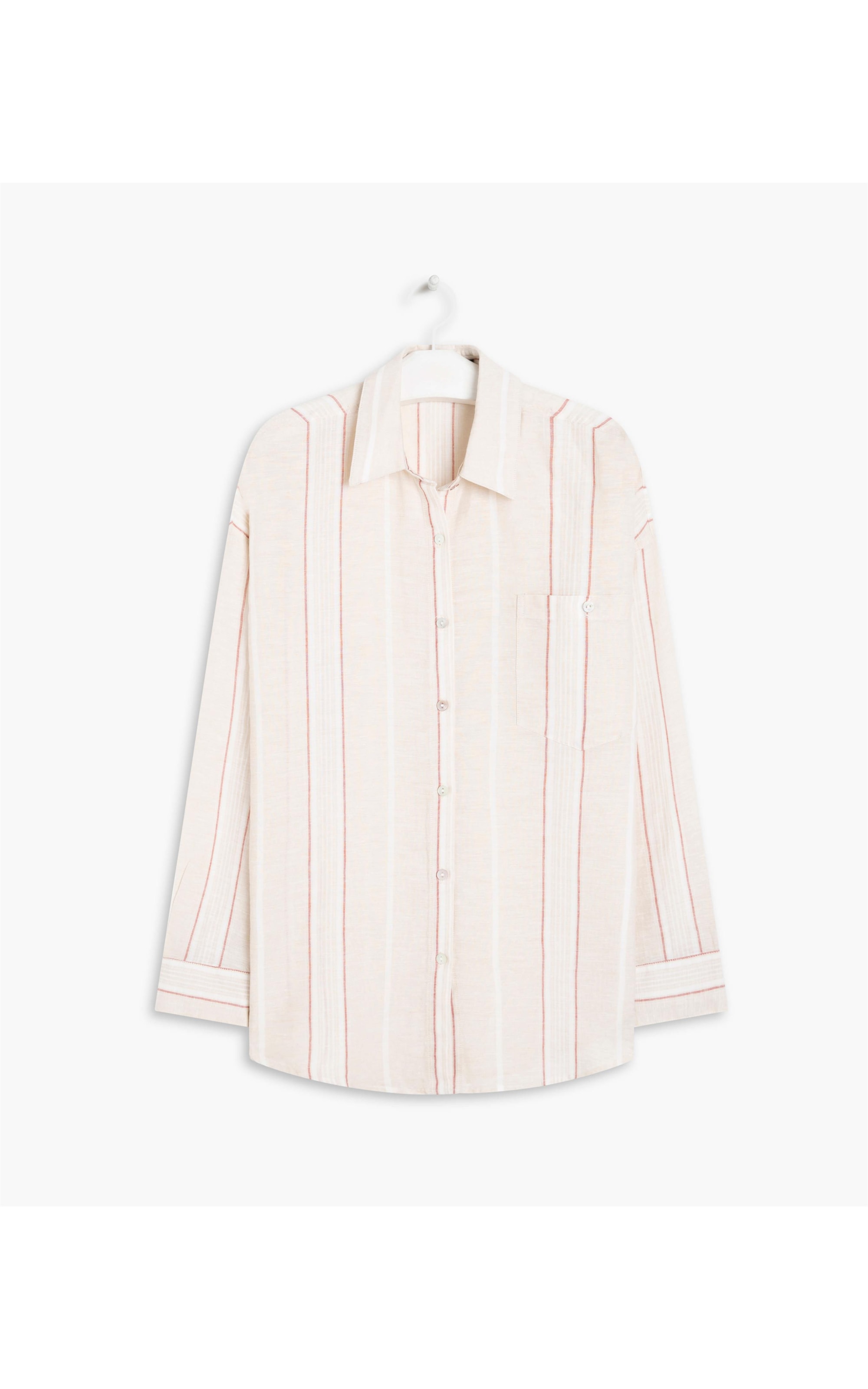 Camisa Linho  Tulipa Natural
