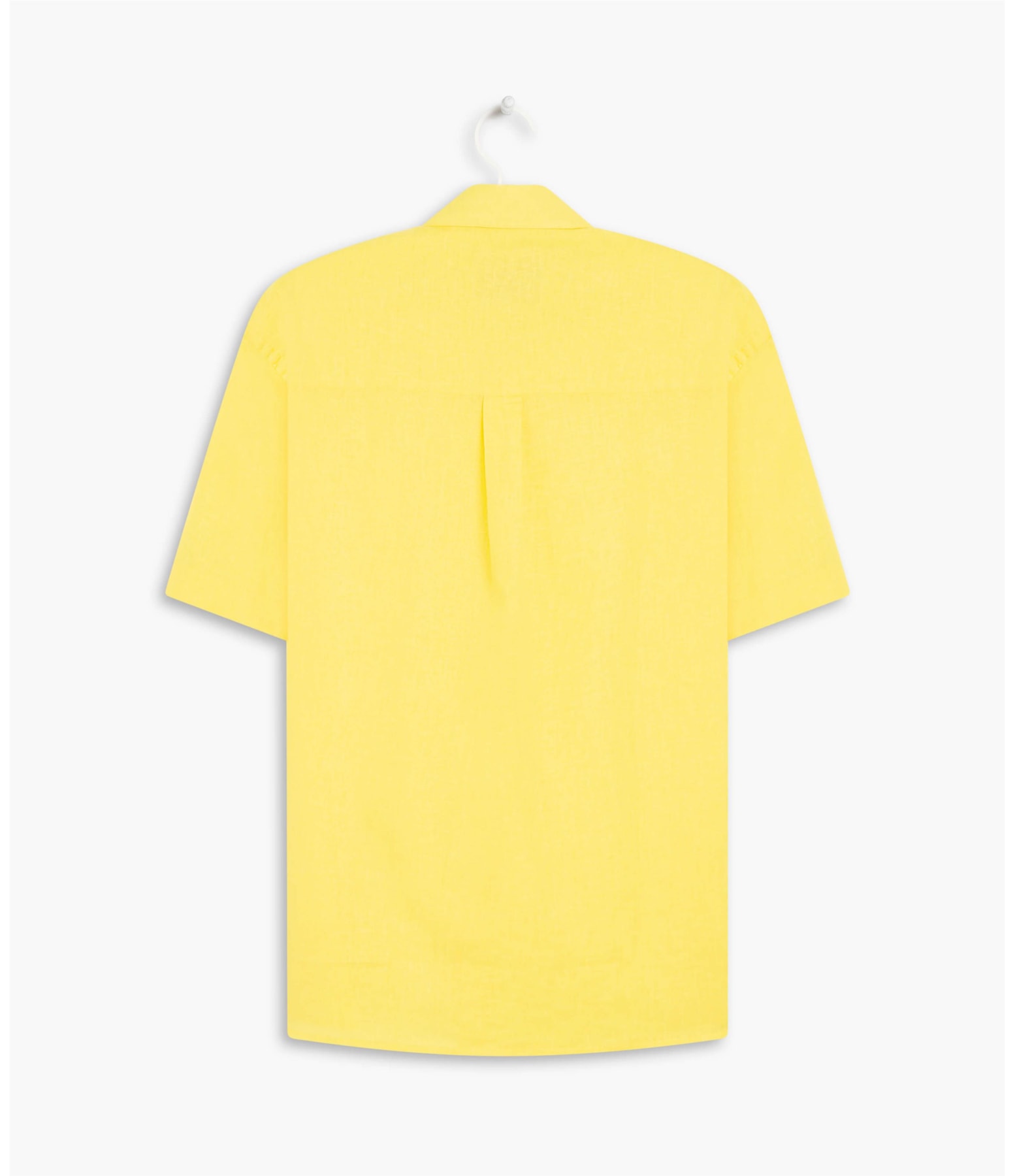 Camisa Linho  Uni Amarelo Claro