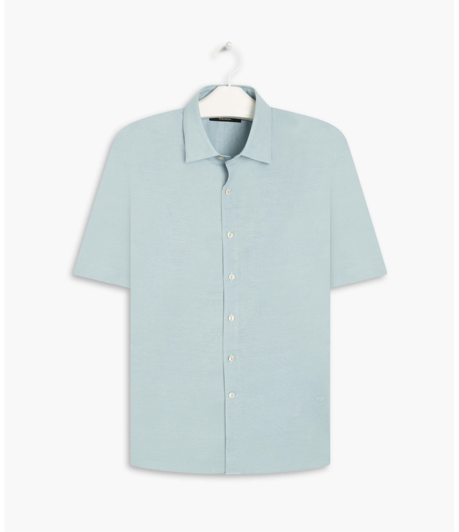 Camisa Linho  Uni Azul Claro