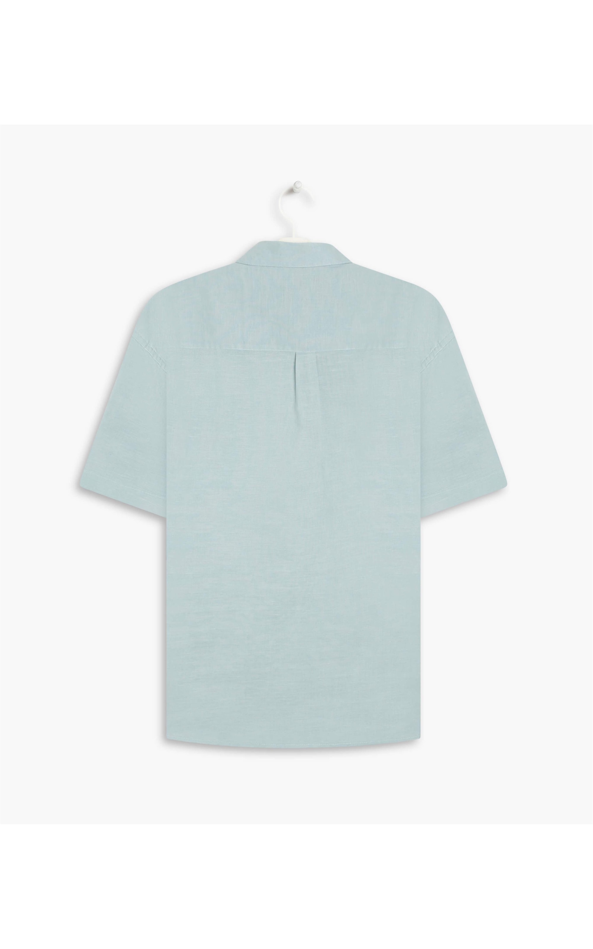 Camisa Linho  Uni Azul Claro