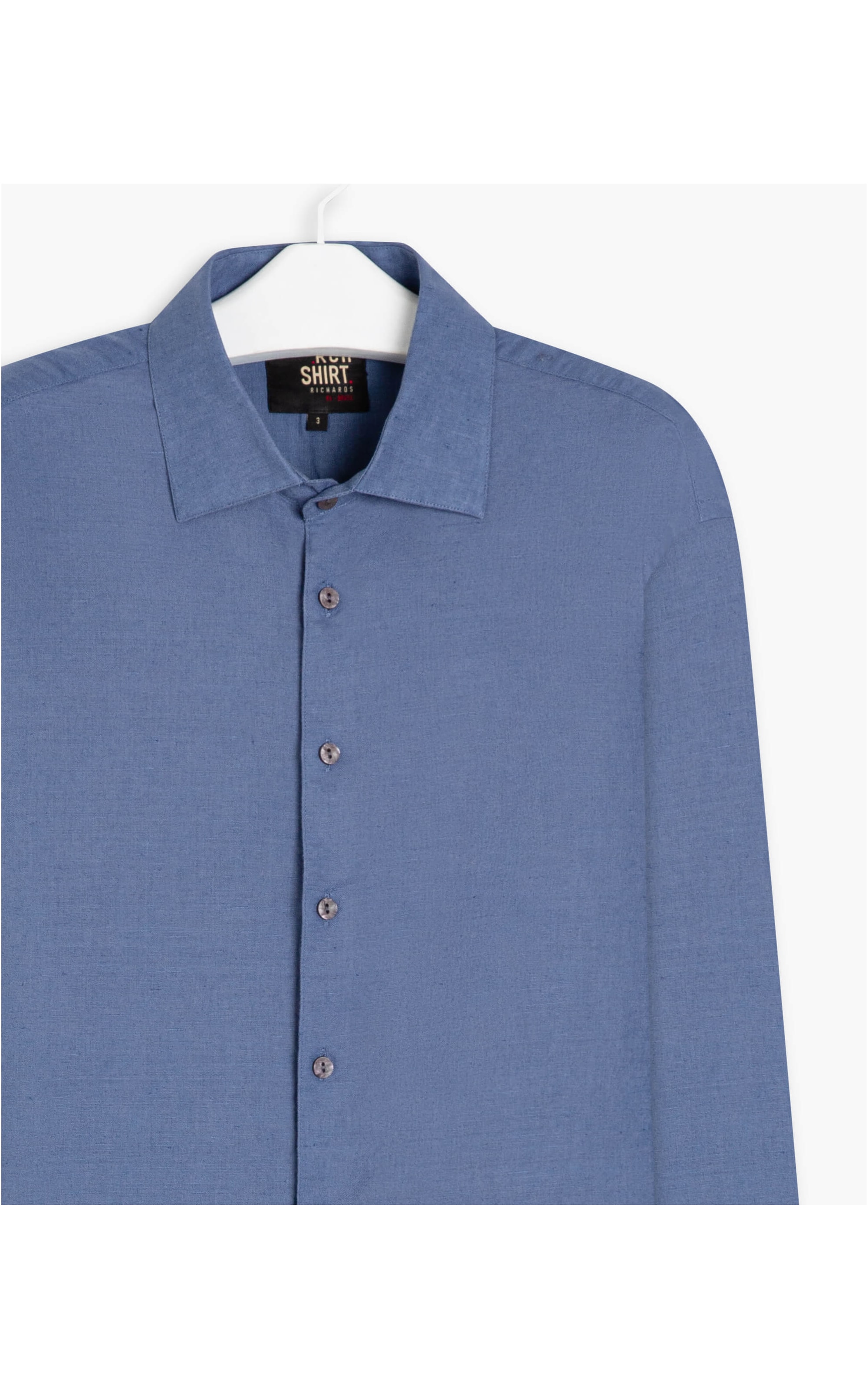 Camisa Linho  Uni Ml Masculino  Hortencia