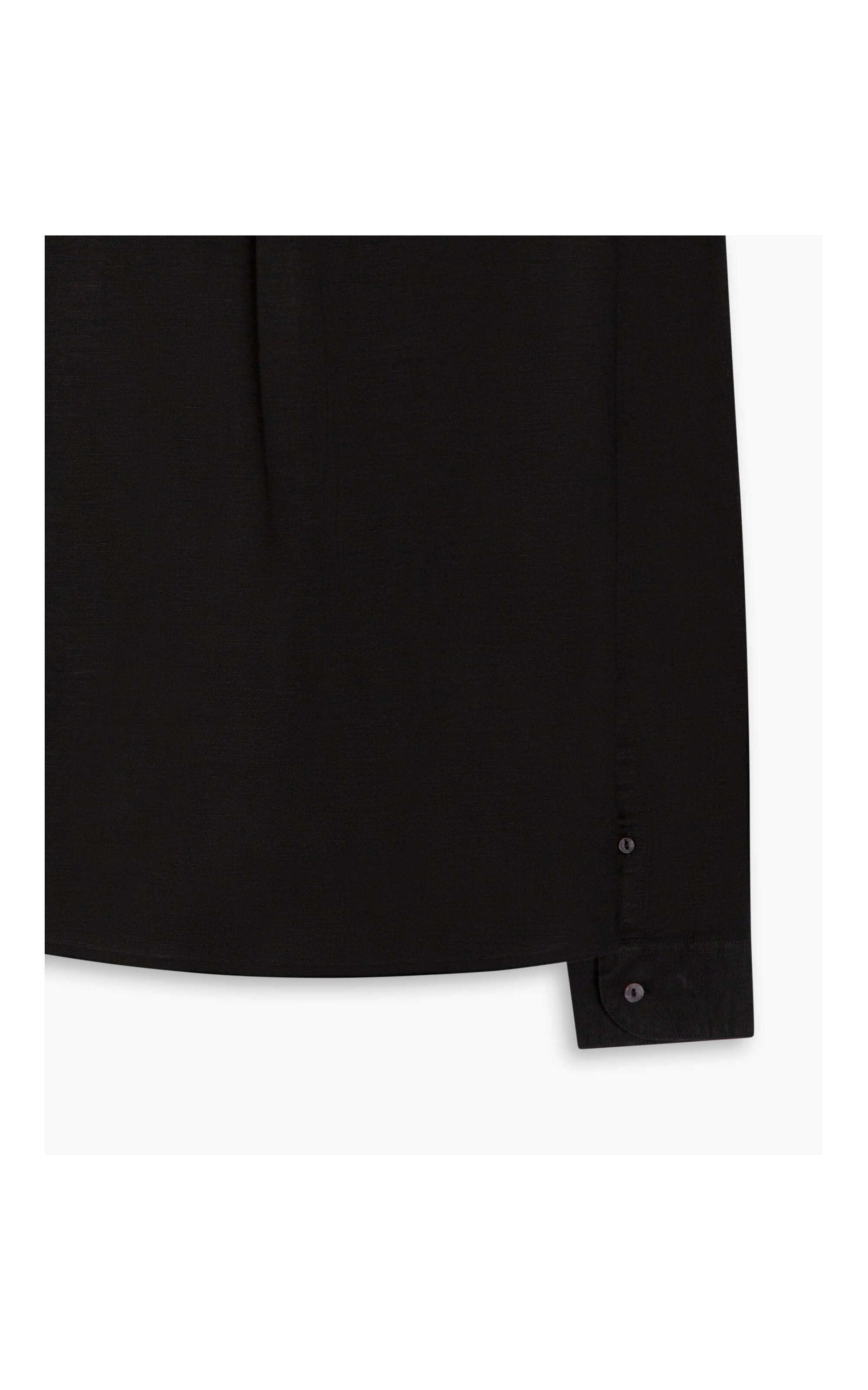 Camisa Linho  Uni Ml Masculino Preto