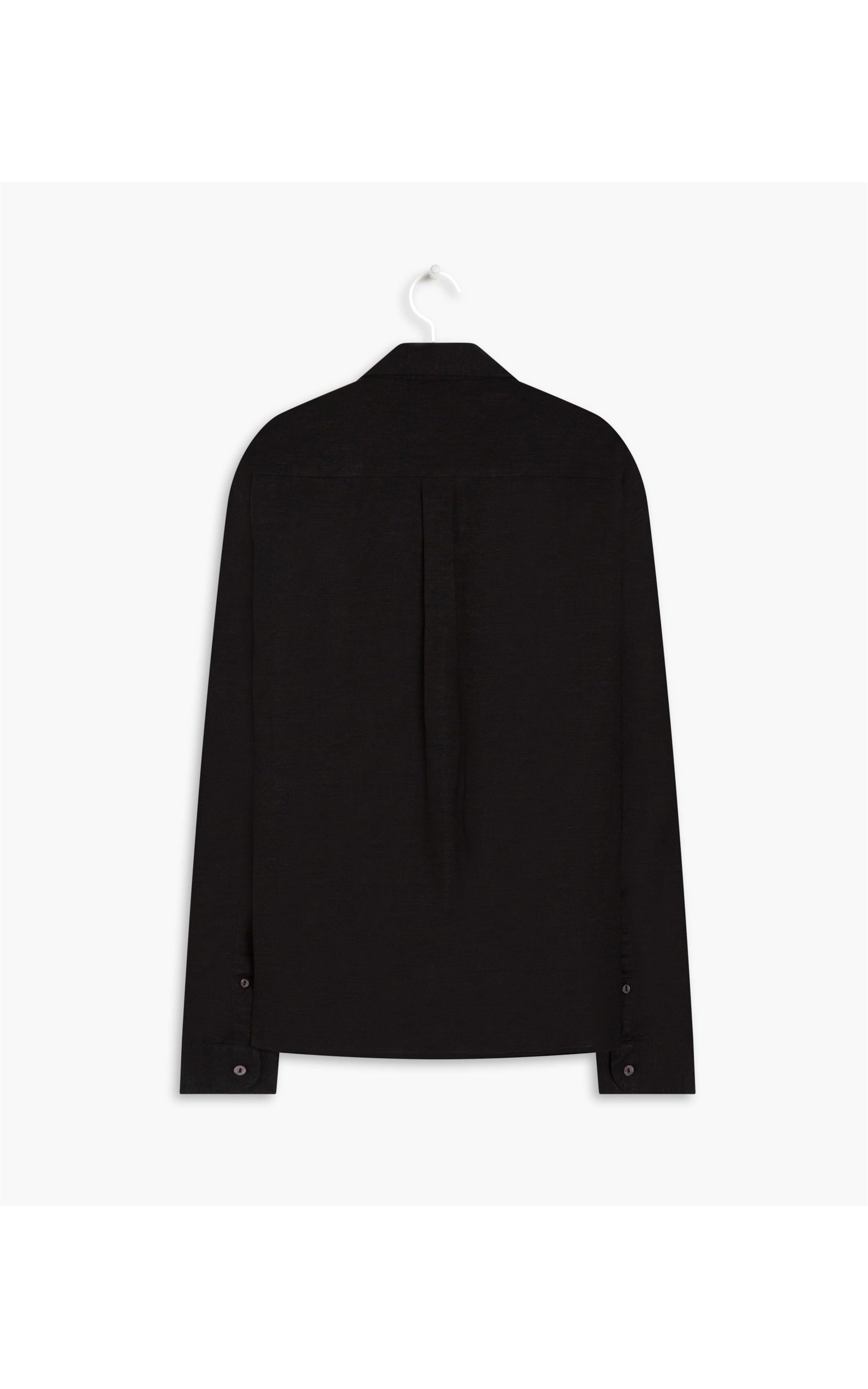 Camisa Linho  Uni Ml Masculino Preto