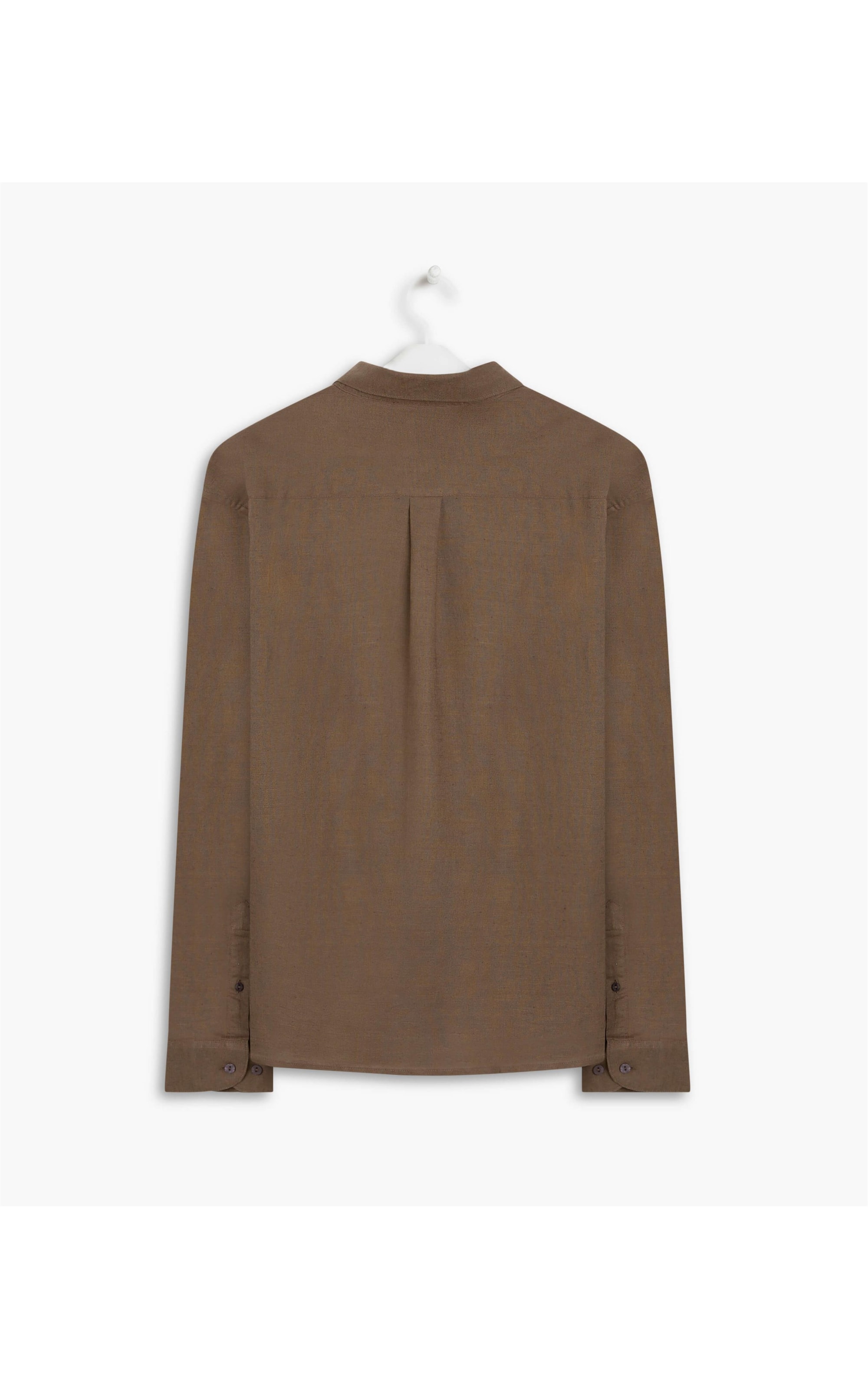 Camisa Linho  Uni Ml Masculino Tabaco