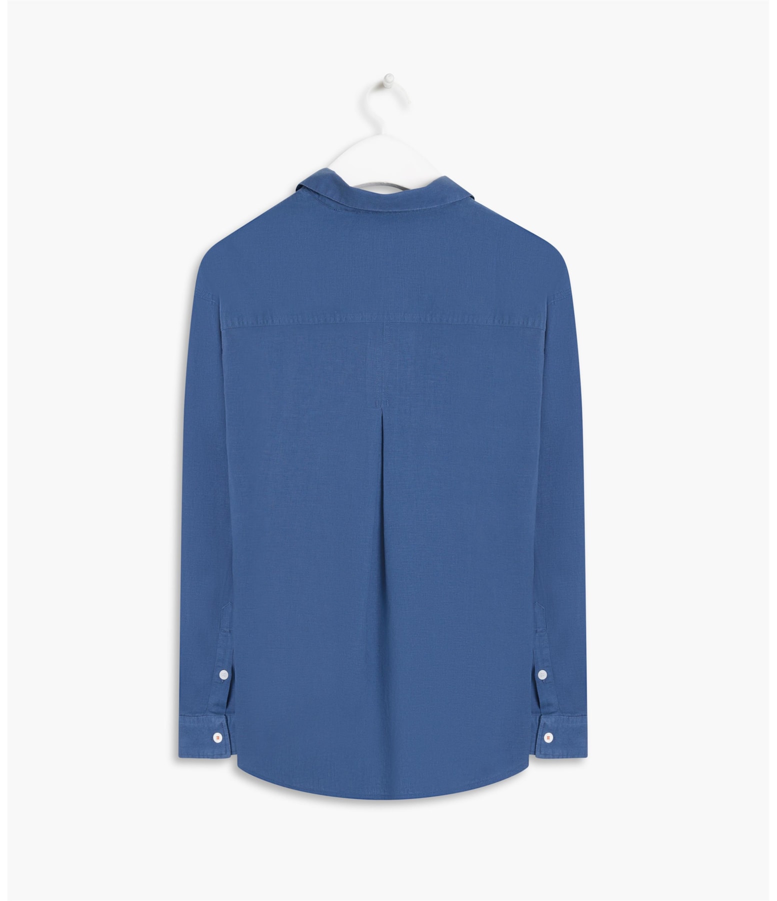 Camisa Linho  Veros Azul Pervante