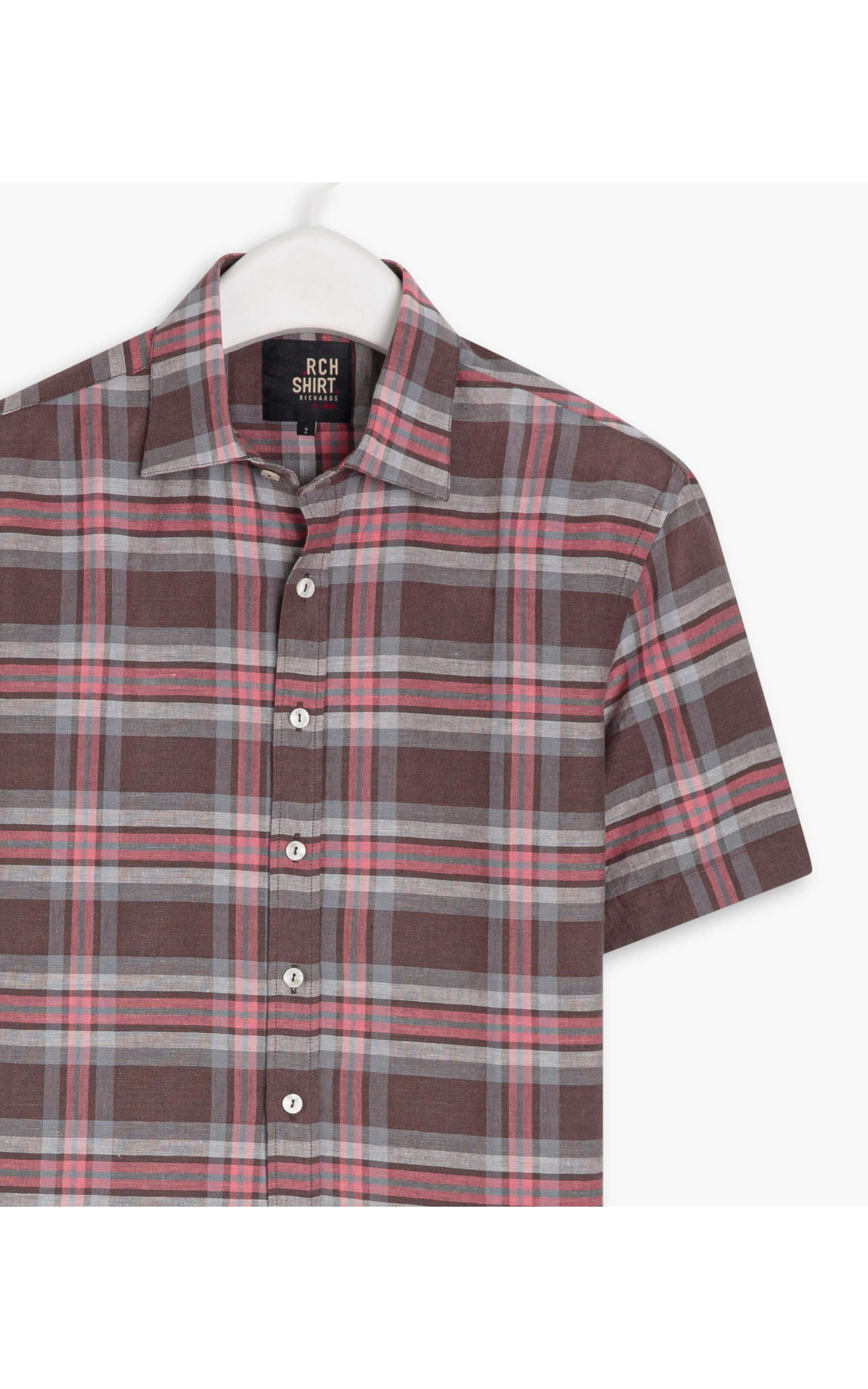 Camisa Linho  Vinicius Marrom