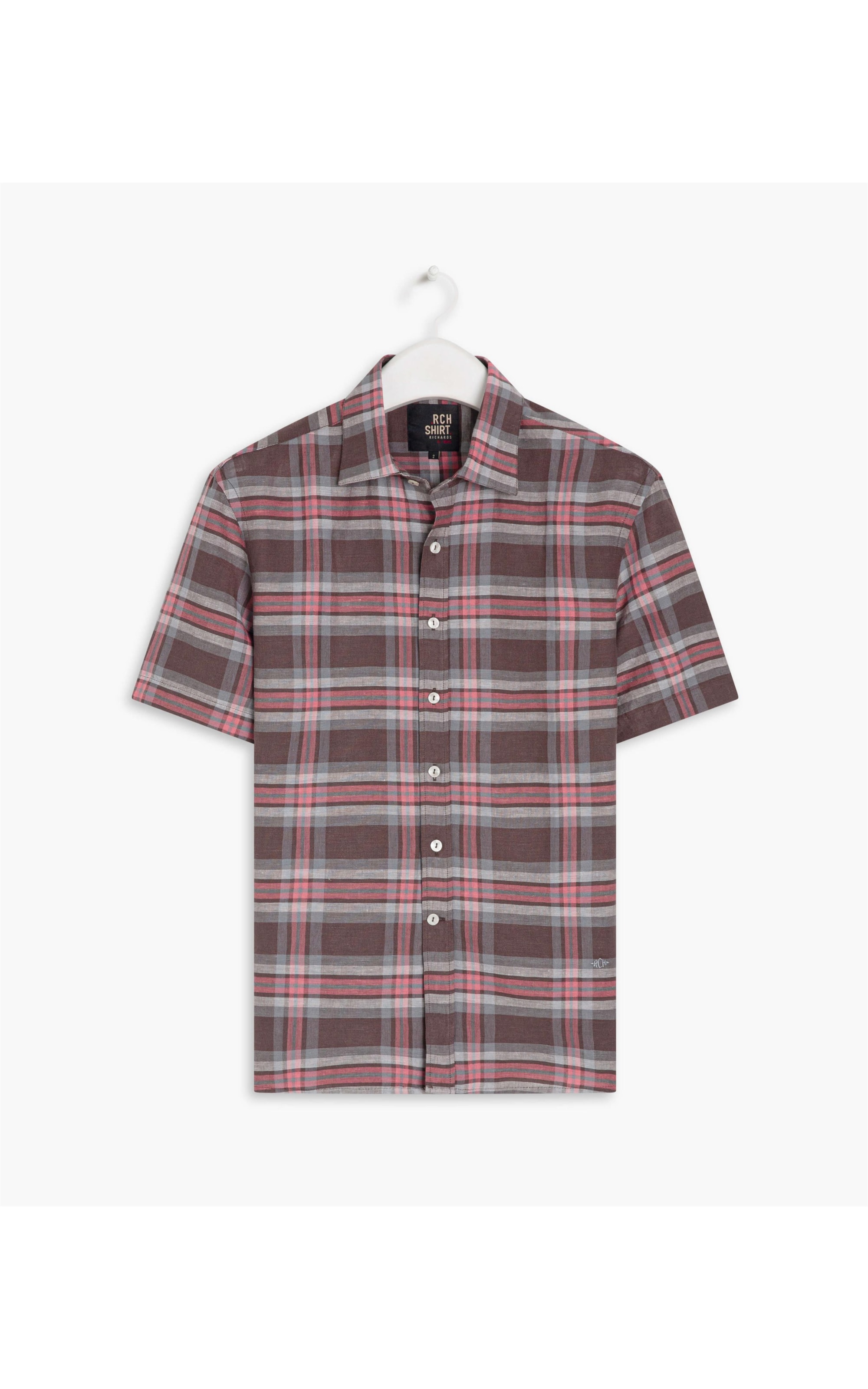 Camisa Linho  Vinicius Marrom
