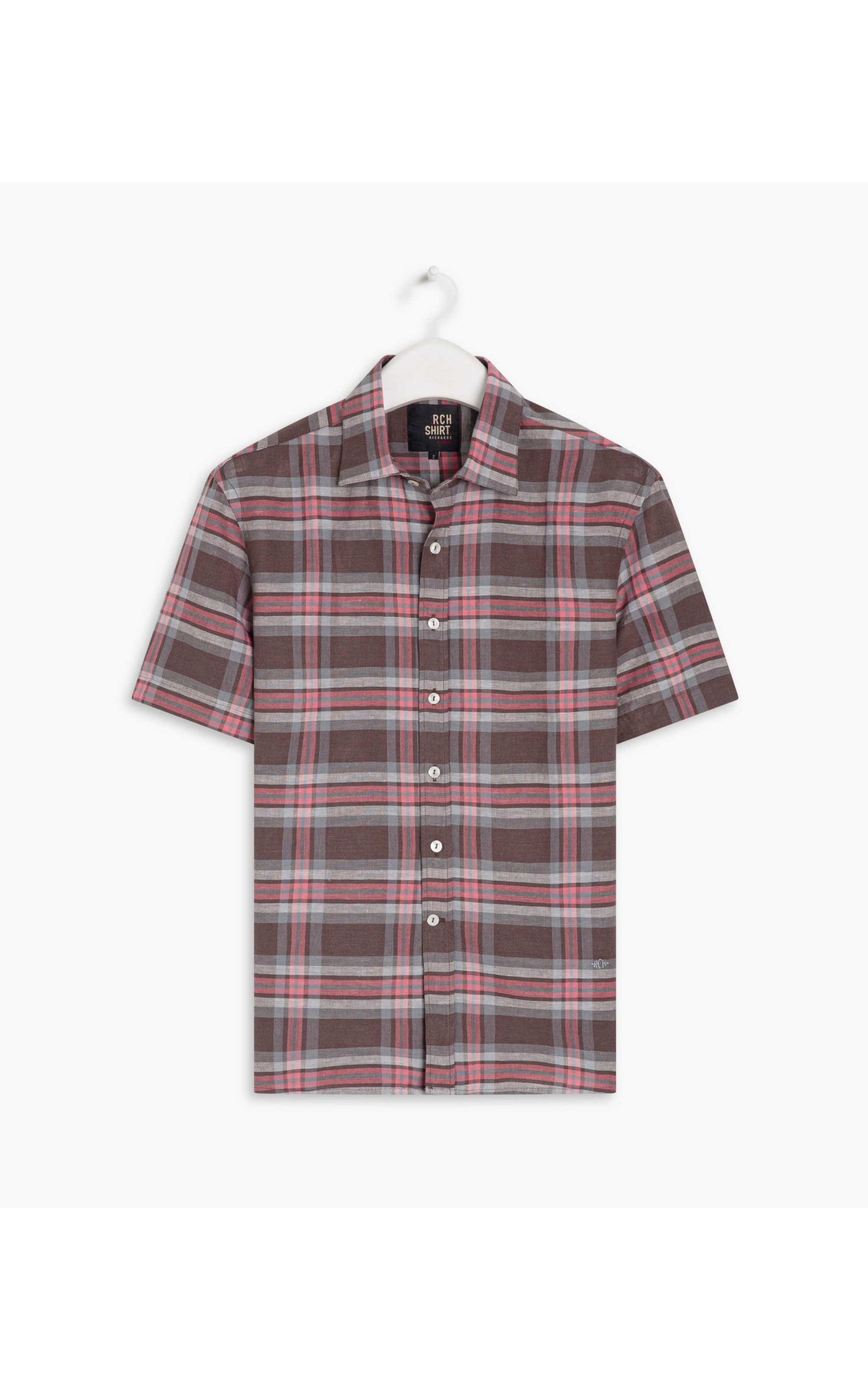 Camisa Linho  Vinicius Marrom